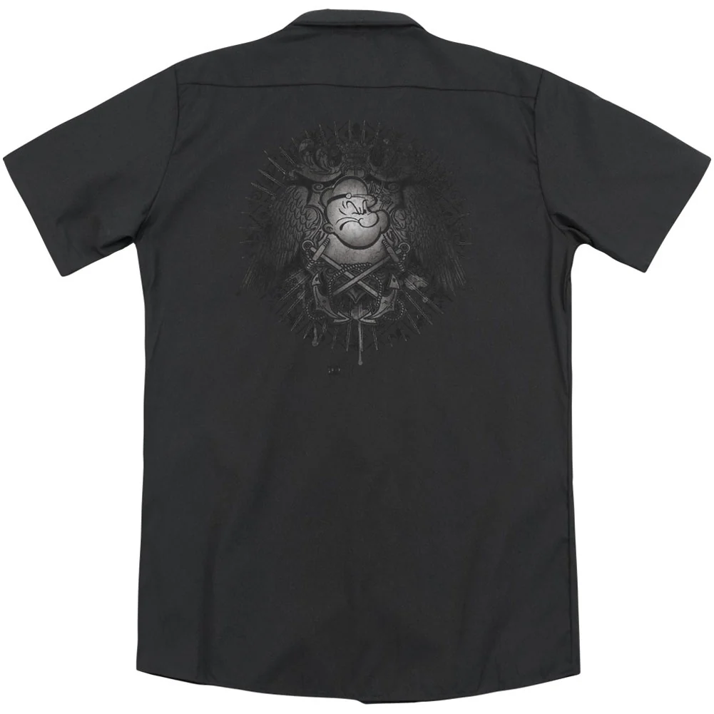 Sailor Heraldry (Back Print) Workshirt - Image 2