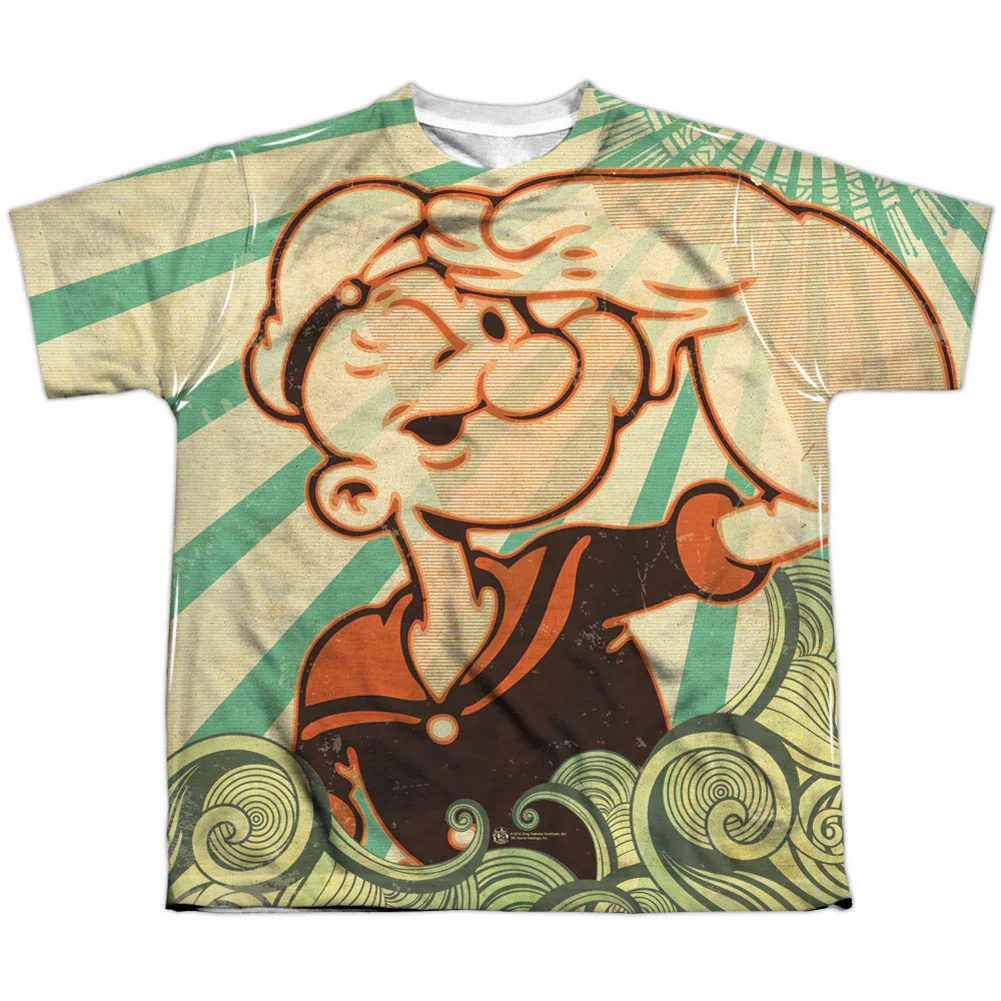 Traveling Man Youth 100% Poly Sublimation T-shirt