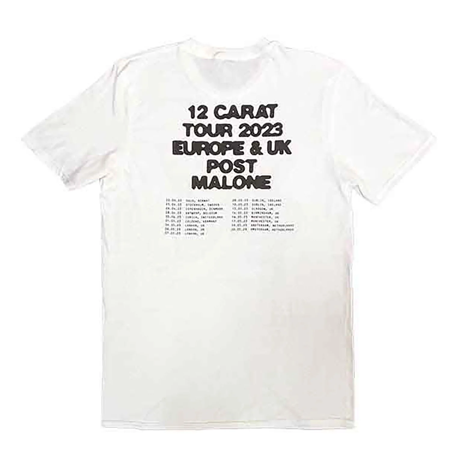 Burn It Down 2023 Tour Dates T-shirt - Image 2