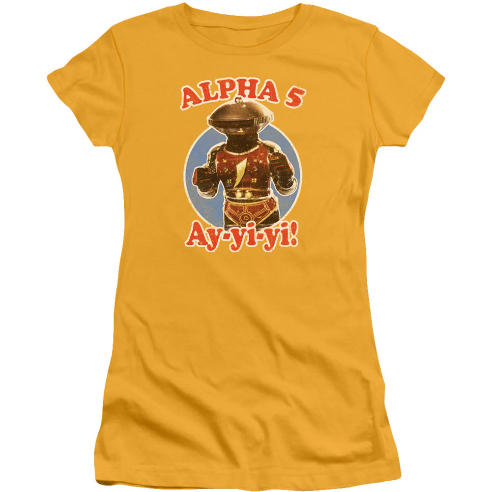Alpha 5 Cap Sleeve Junior Top
