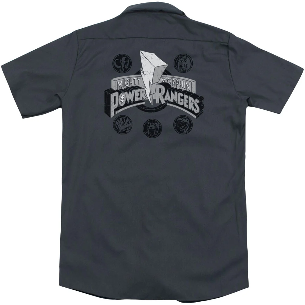 Power Coins(Back Print) Workshirt - Image 2