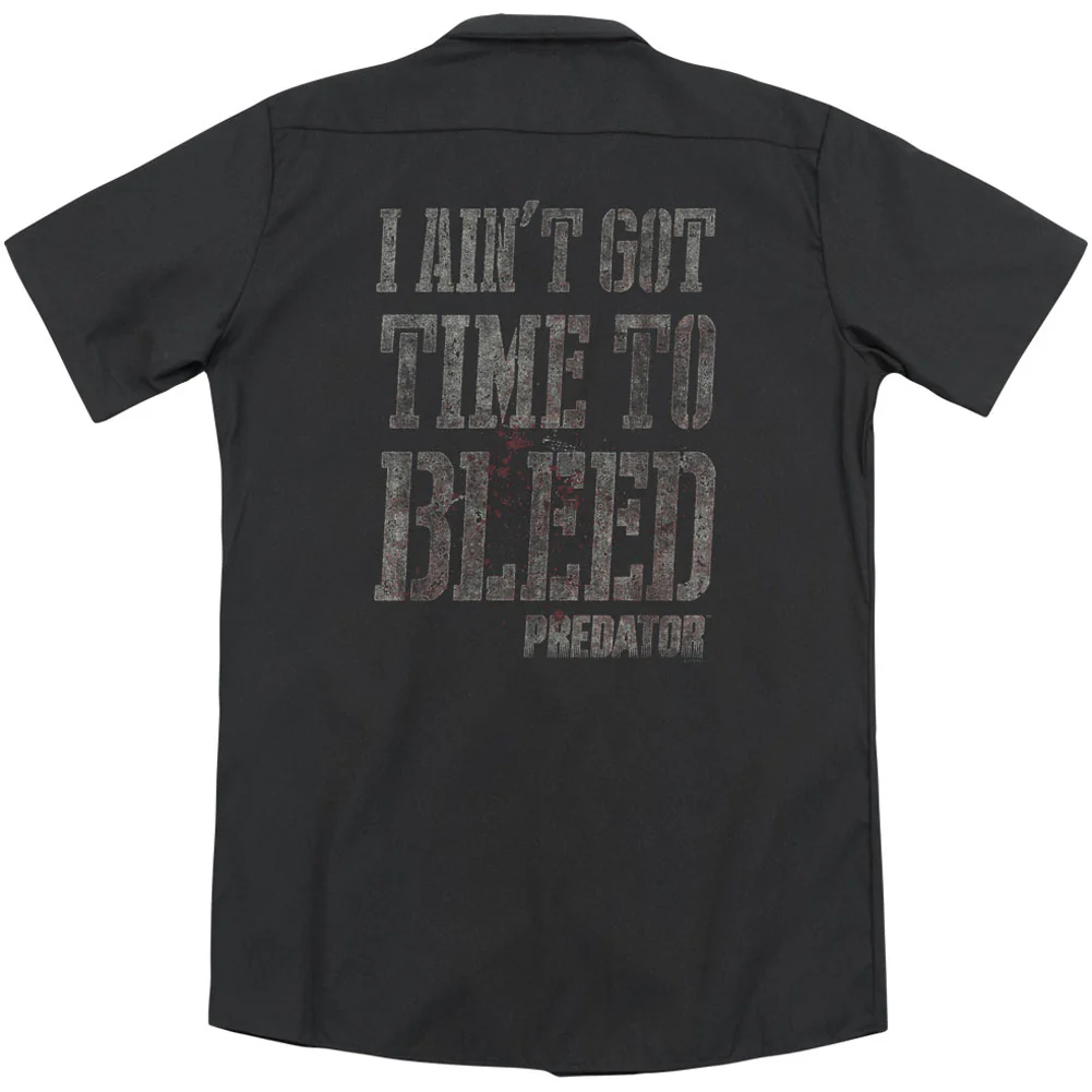 Bleeding Time(Back Print) Workshirt - Image 2