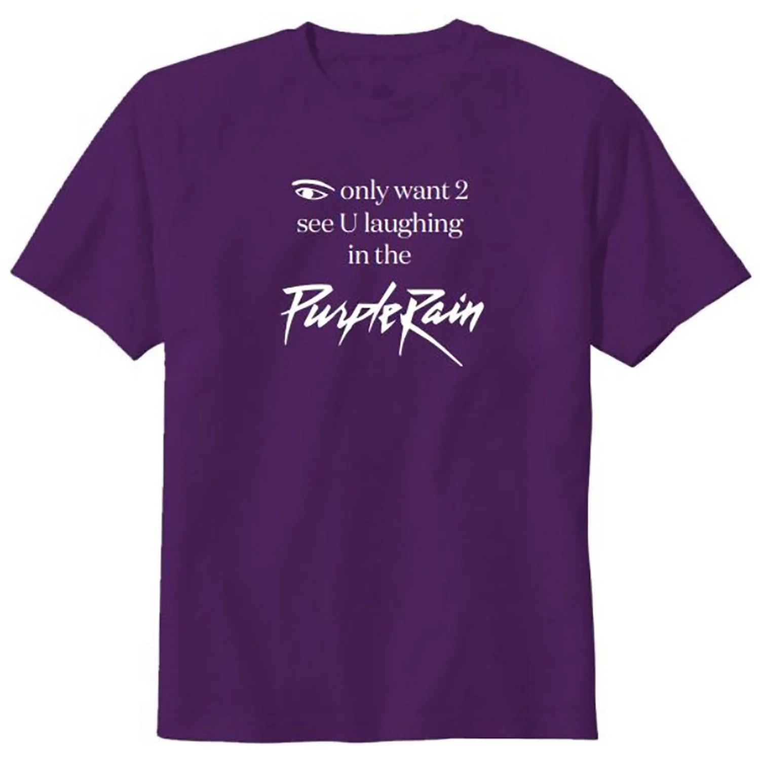 Laughing In The Purple Rain Tee T-shirt