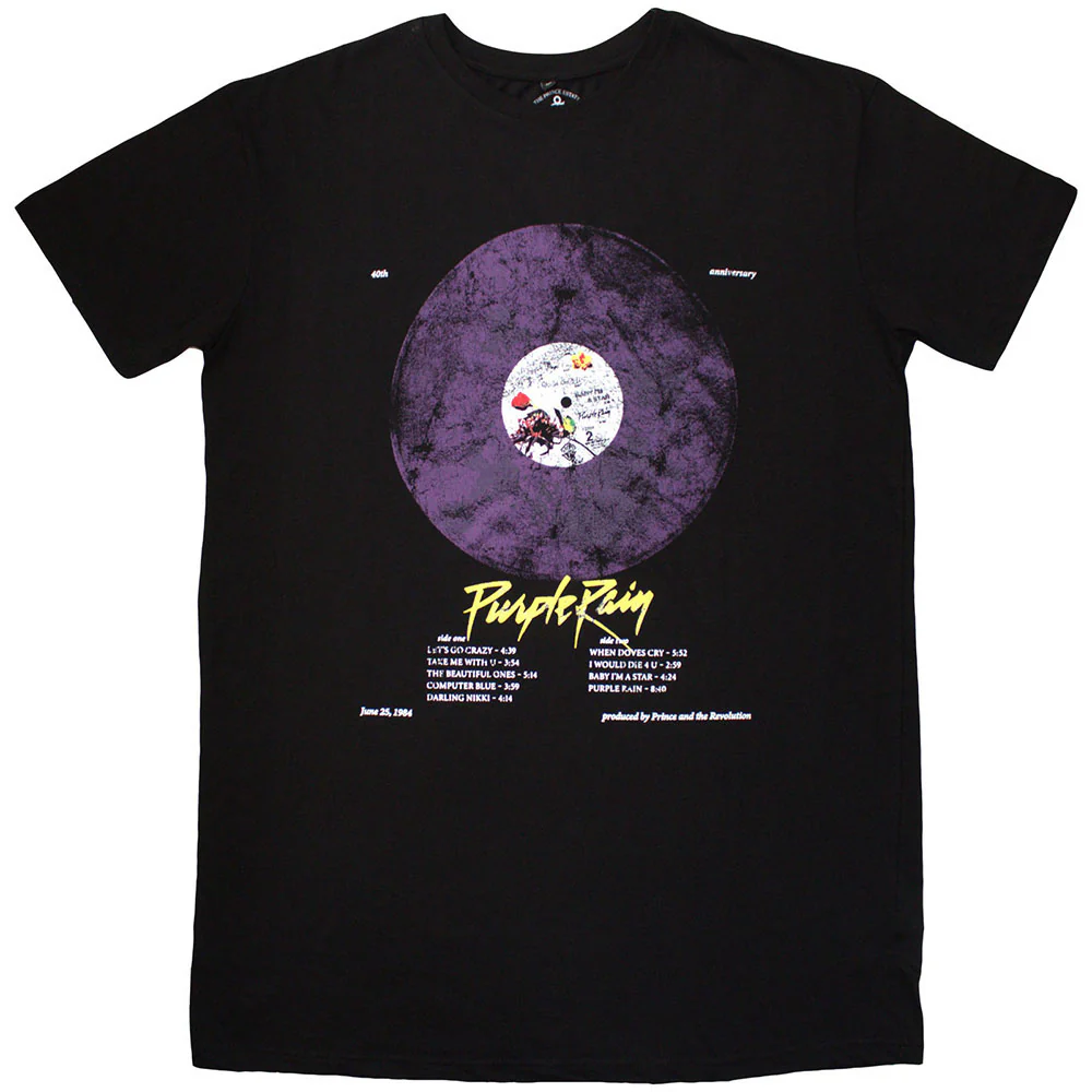 Purple Rain Disc Work Dress