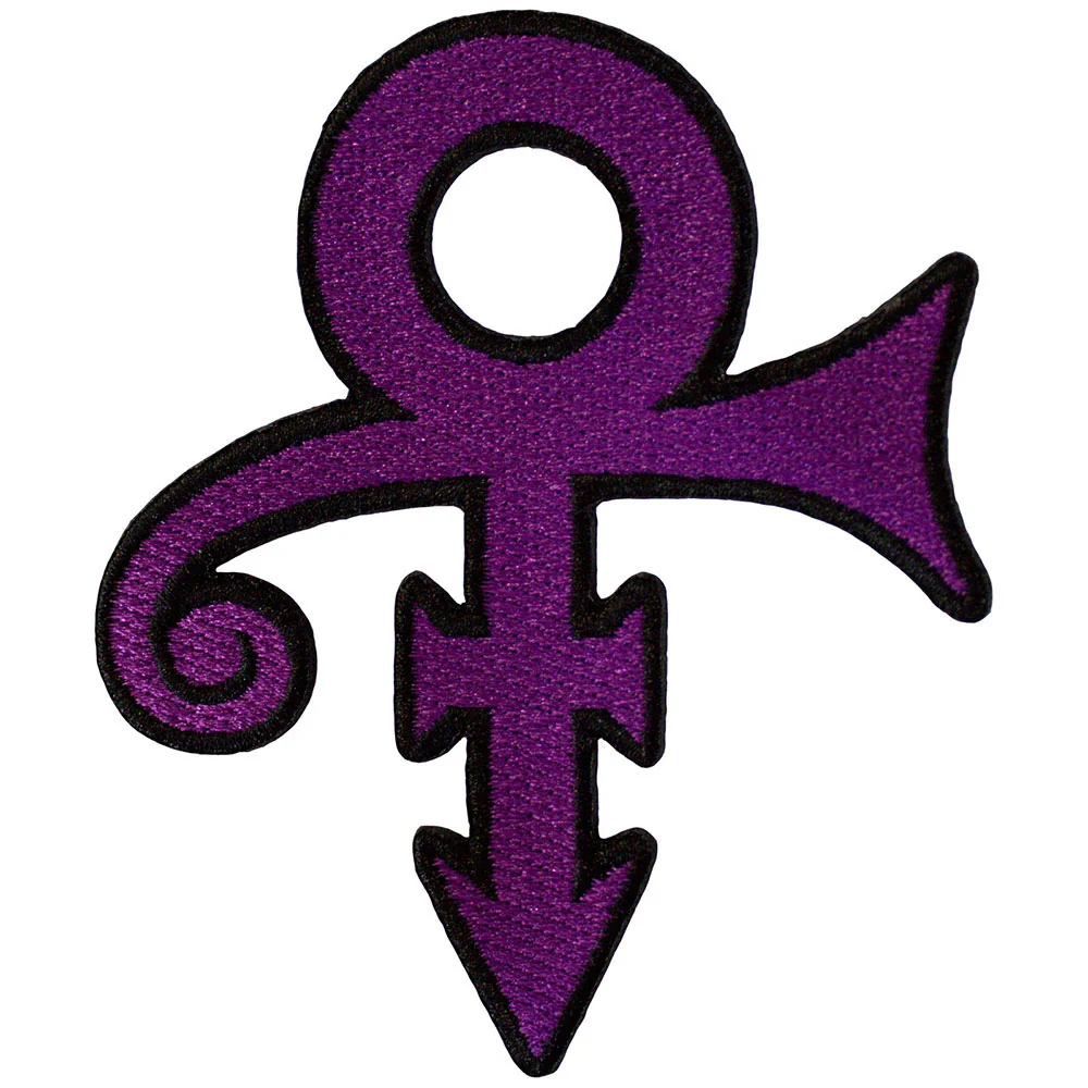 Purple Symbol Woven Patch