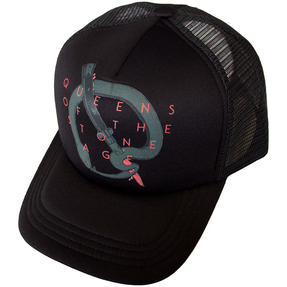 Q Emblem Trucker Cap