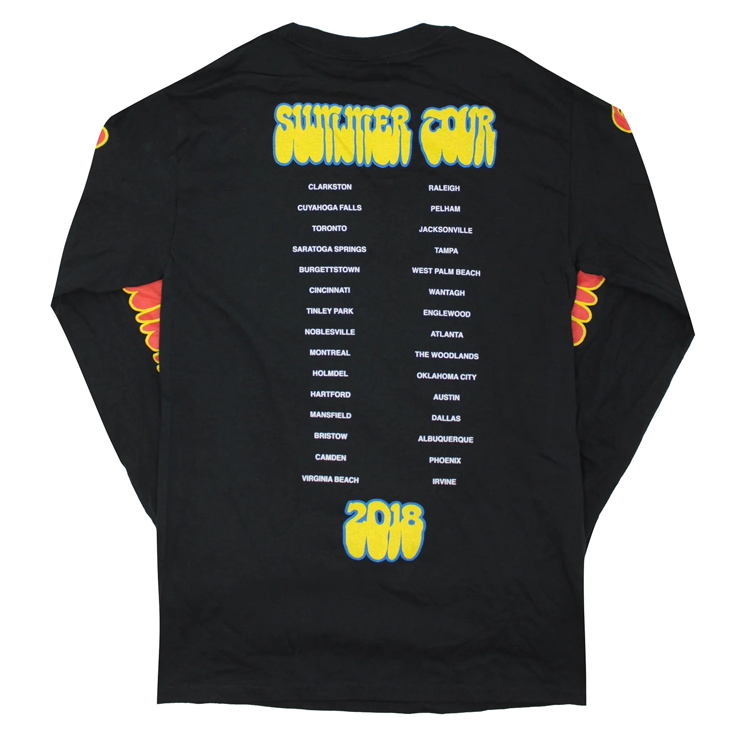 Dazed & Blazed Summer Tour 2018 Long Sleeve - Image 2
