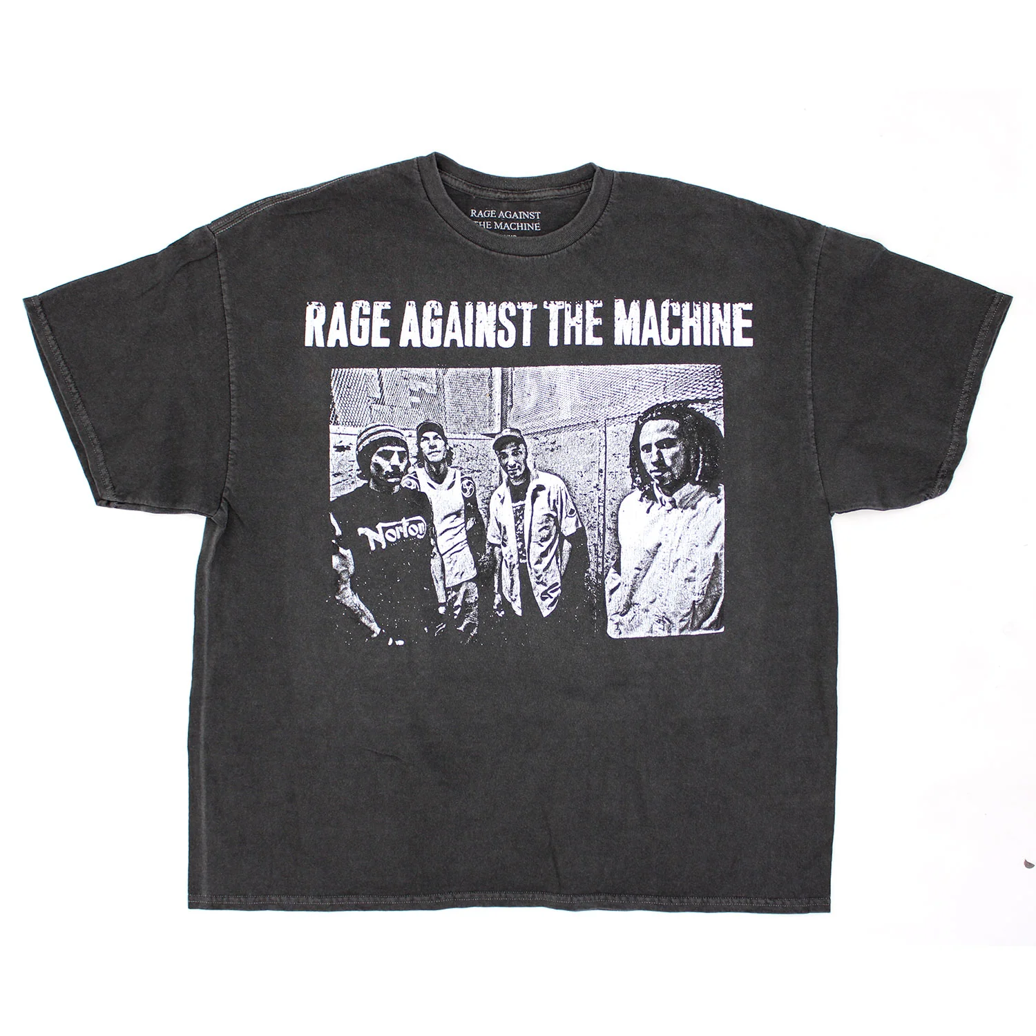 Distressed Group Elevator Photo (Oversized) T-shirt