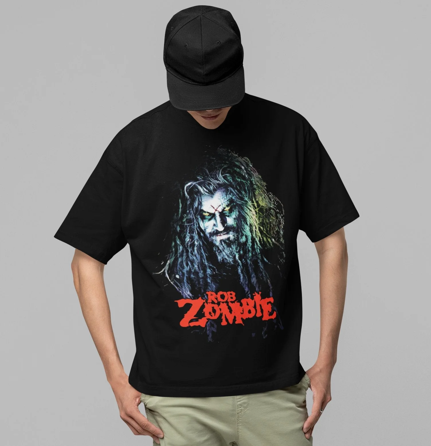 Rob Zombie - Classic Logo Jumbo Print T-Shirt - Image 2