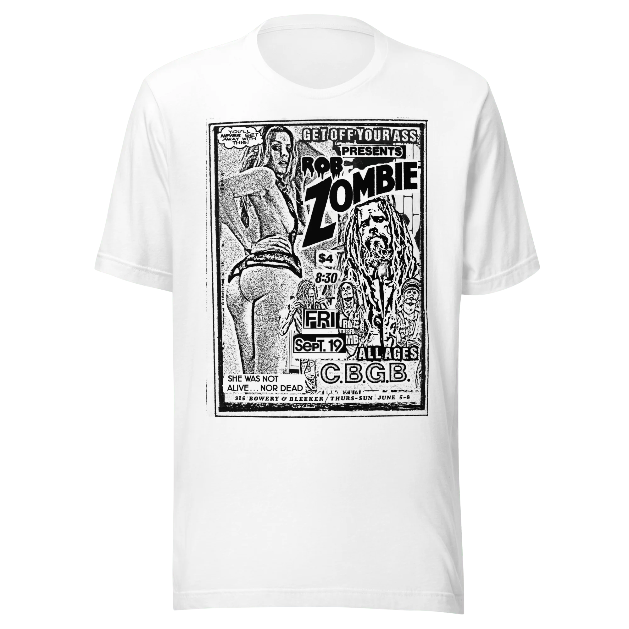 Rob Zombie - Live at the CBGB T-Shirt