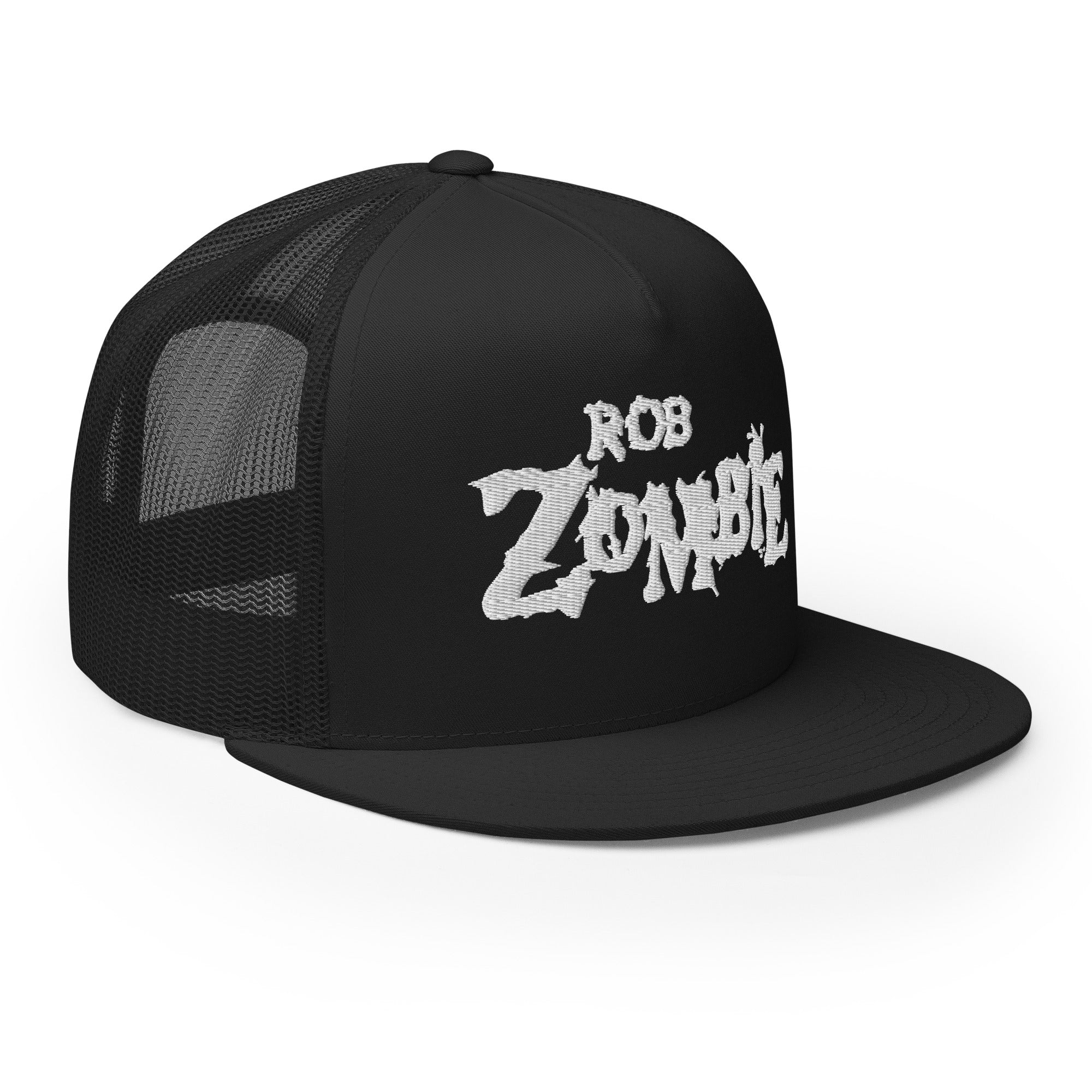 Rob Zombie - Logo Flat Brim Trucker Hat - Image 2