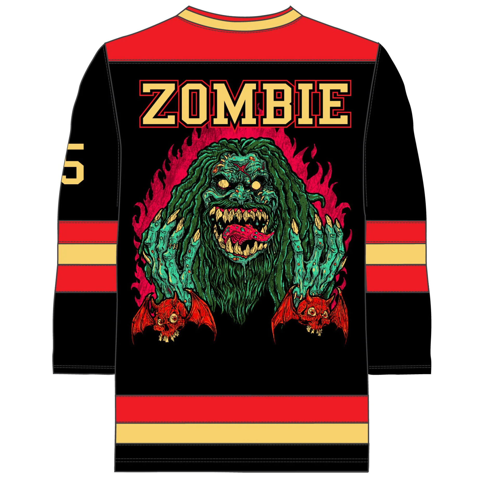 Superbeast by Puis Calzada (Rockabilia Exclusive) Hockey Jersey - Image 2