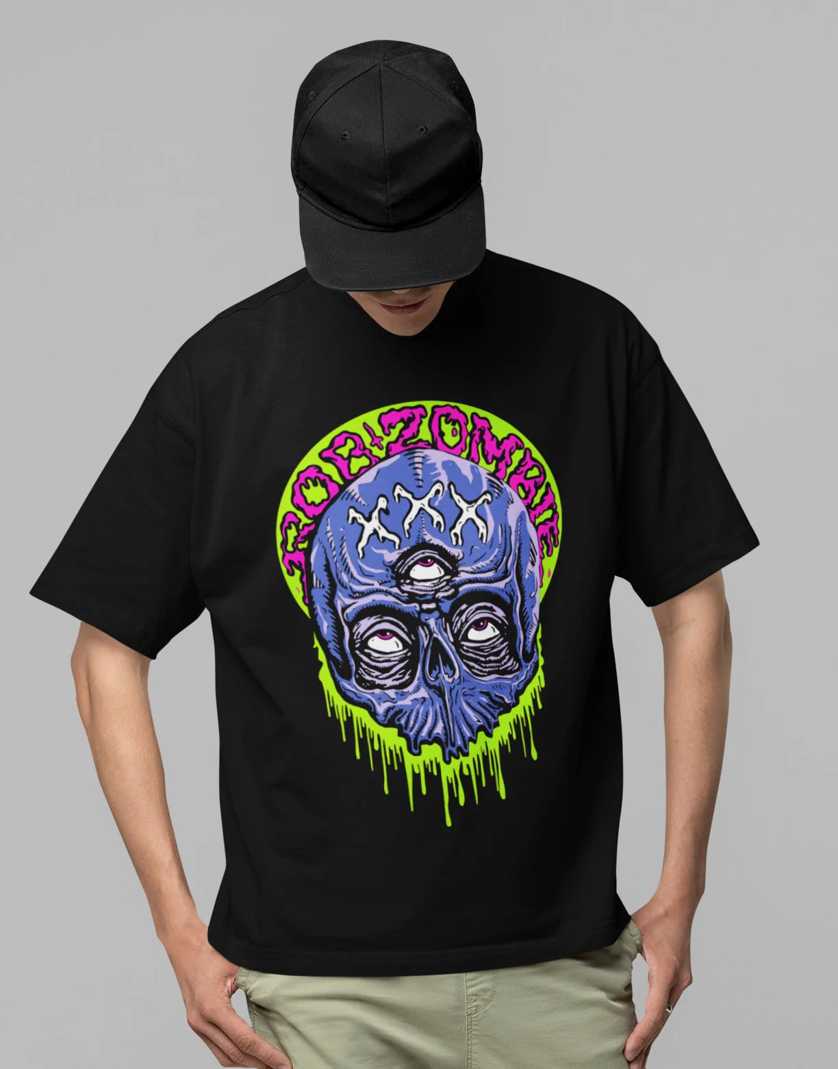 Rob Zombie - Triple Eye Jumbo Print T-Shirt - Image 2