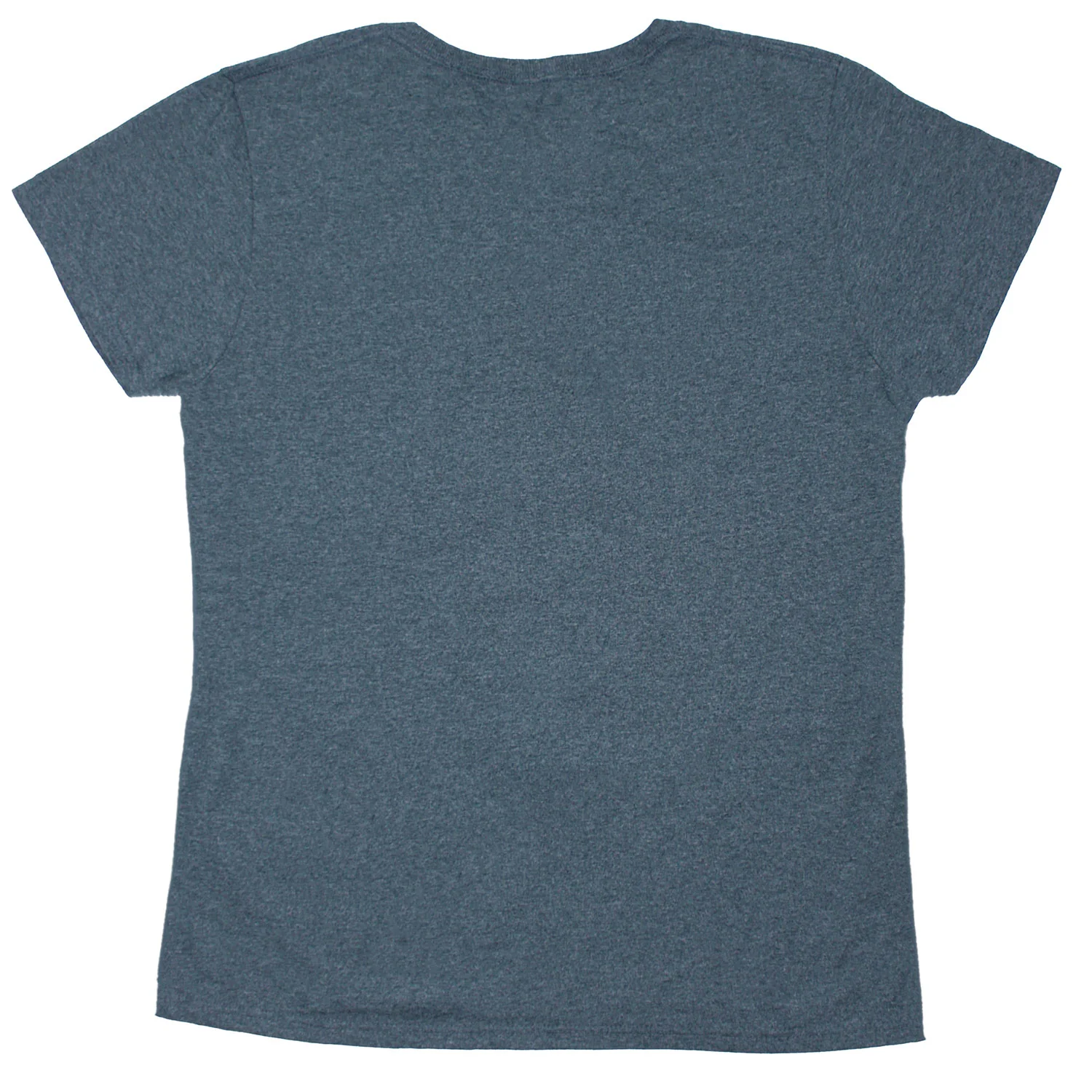 Cracked Logo & Tongue on Dark Heather Gray Women's Tee Womens T-shirt - Image 2