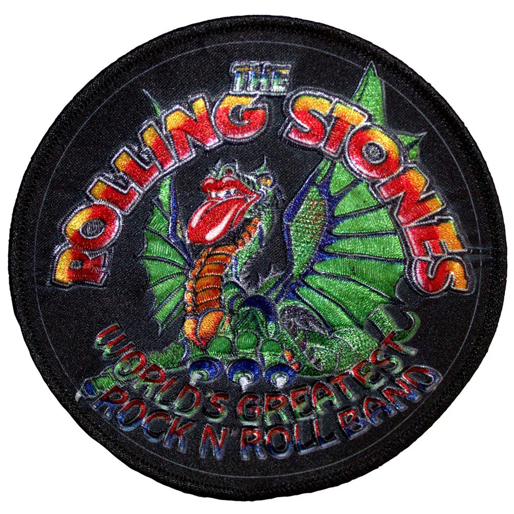 Dragon Circle Woven Patch
