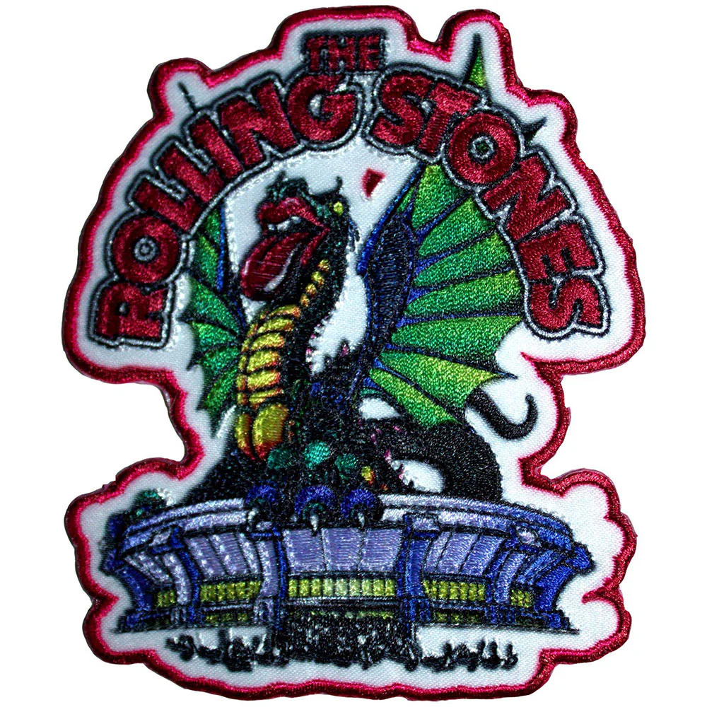 Dragon Cut-out Woven Patch