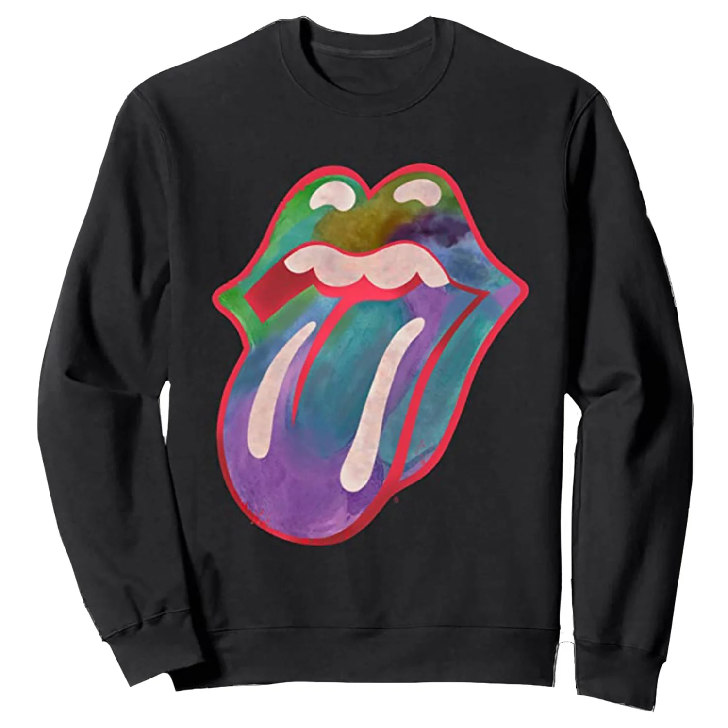 The Rolling Stones Colors Tongue Logo Sweatshirt Sweatshirt