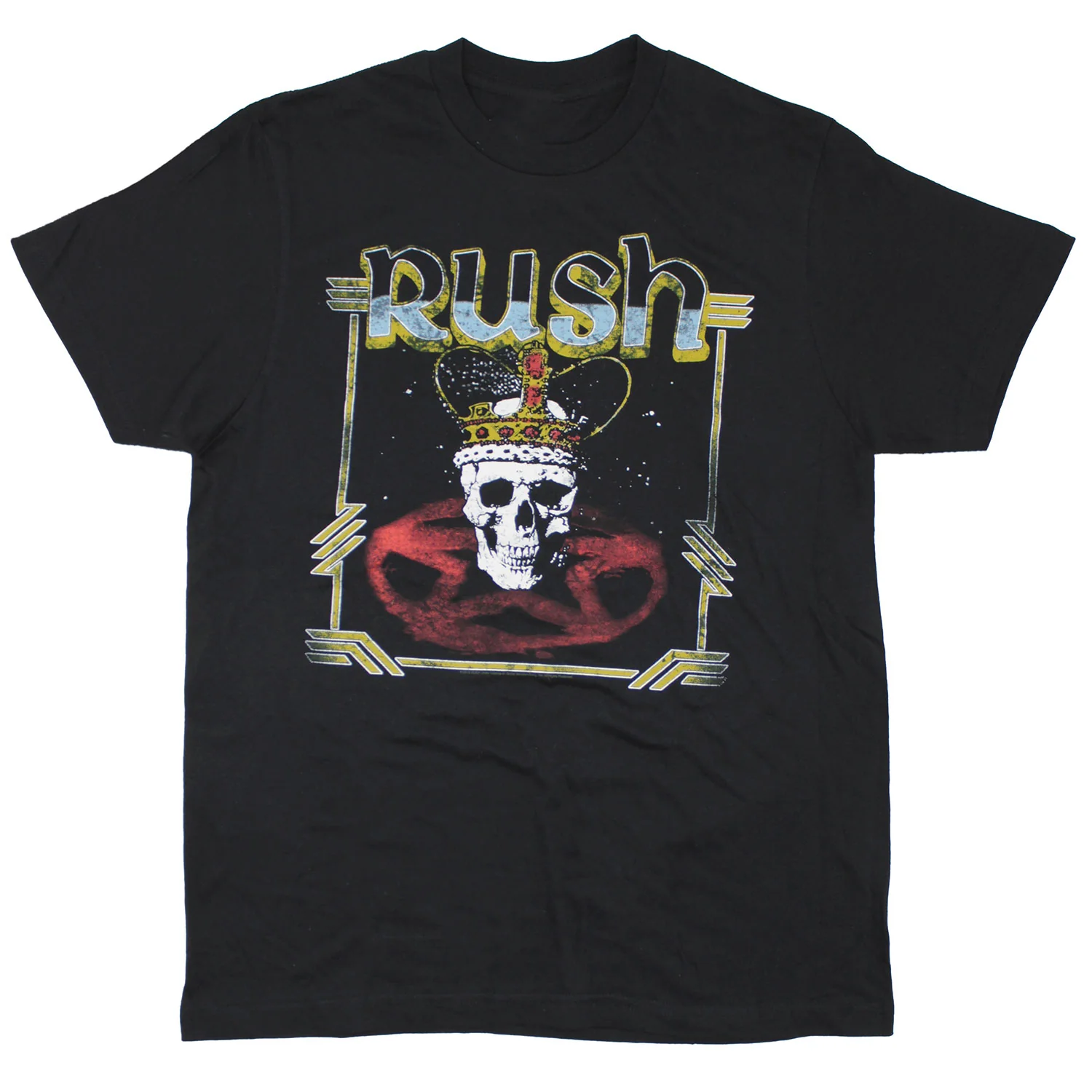 Vintage Crowned King Skull T-shirt
