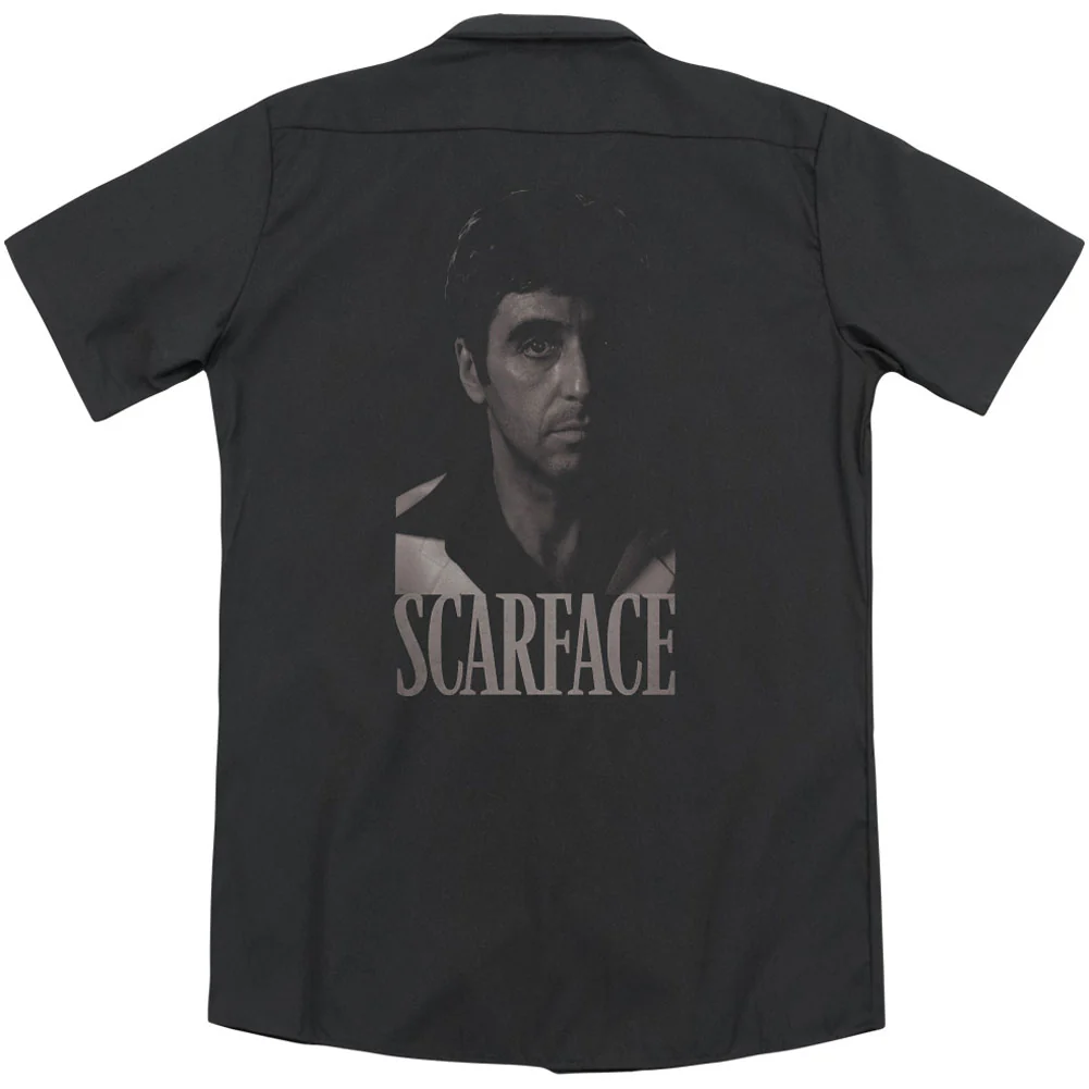 B&w Tony(Back Print) Workshirt - Image 2