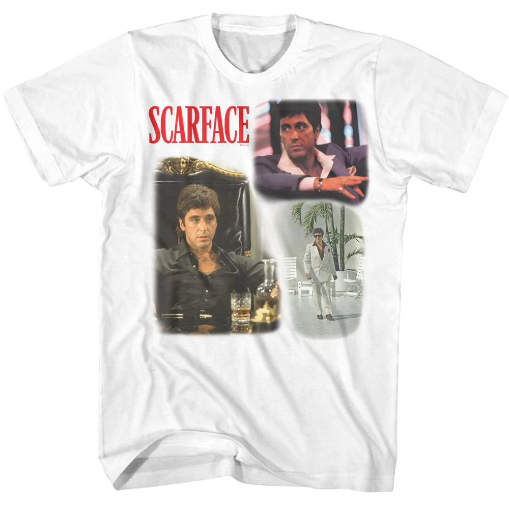 Scarface World Is Yours Collage Color T-shirt