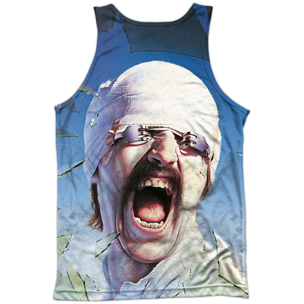 Blackout 100% Poly Front/Back Print Mens Tank - Image 2