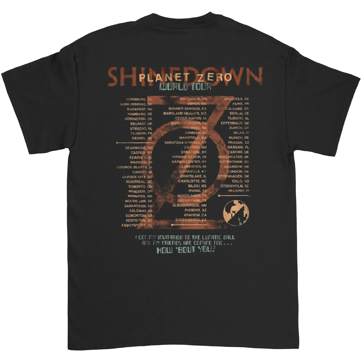 Planet Zero World Tour T-shirt - Image 2