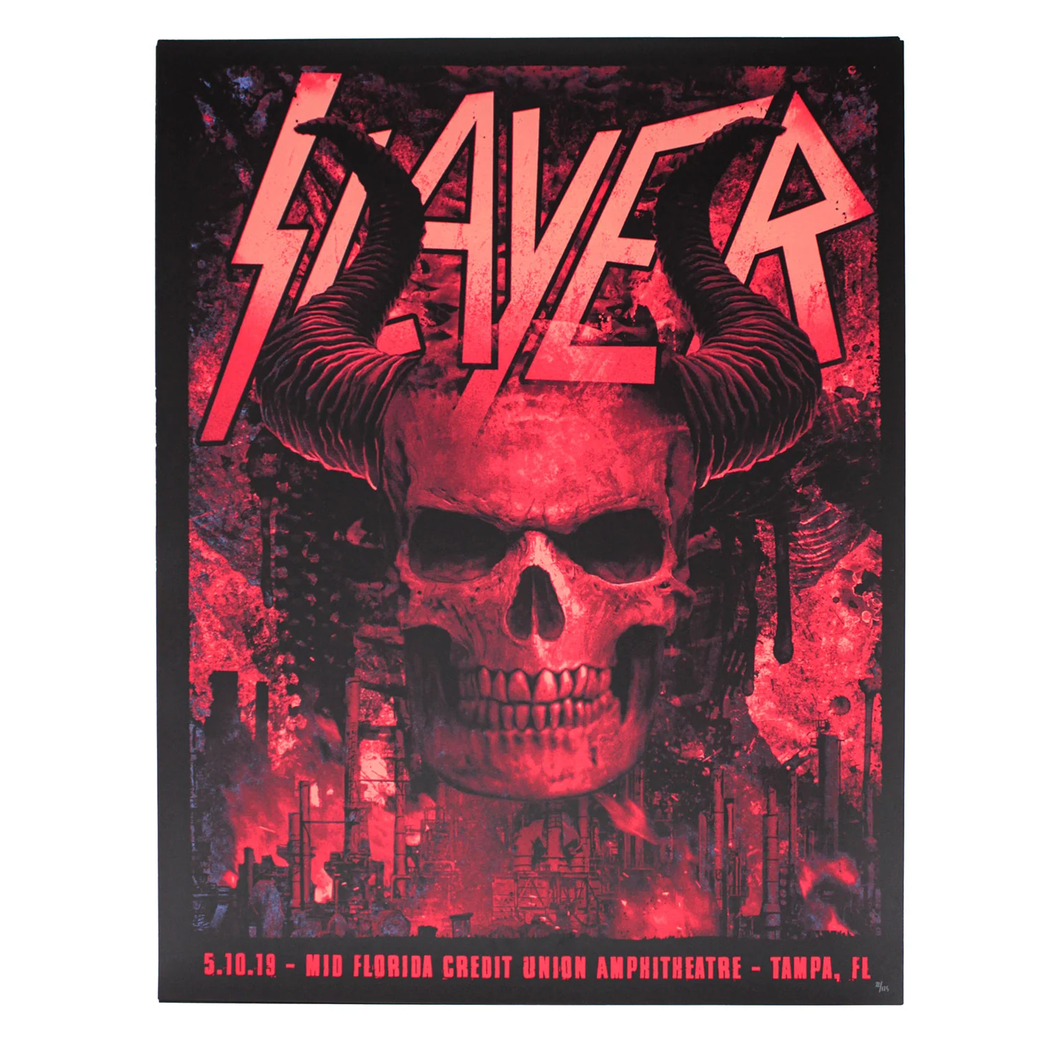 5.10.19 Tampa, FL by Ron Ransom Limited Screenprint