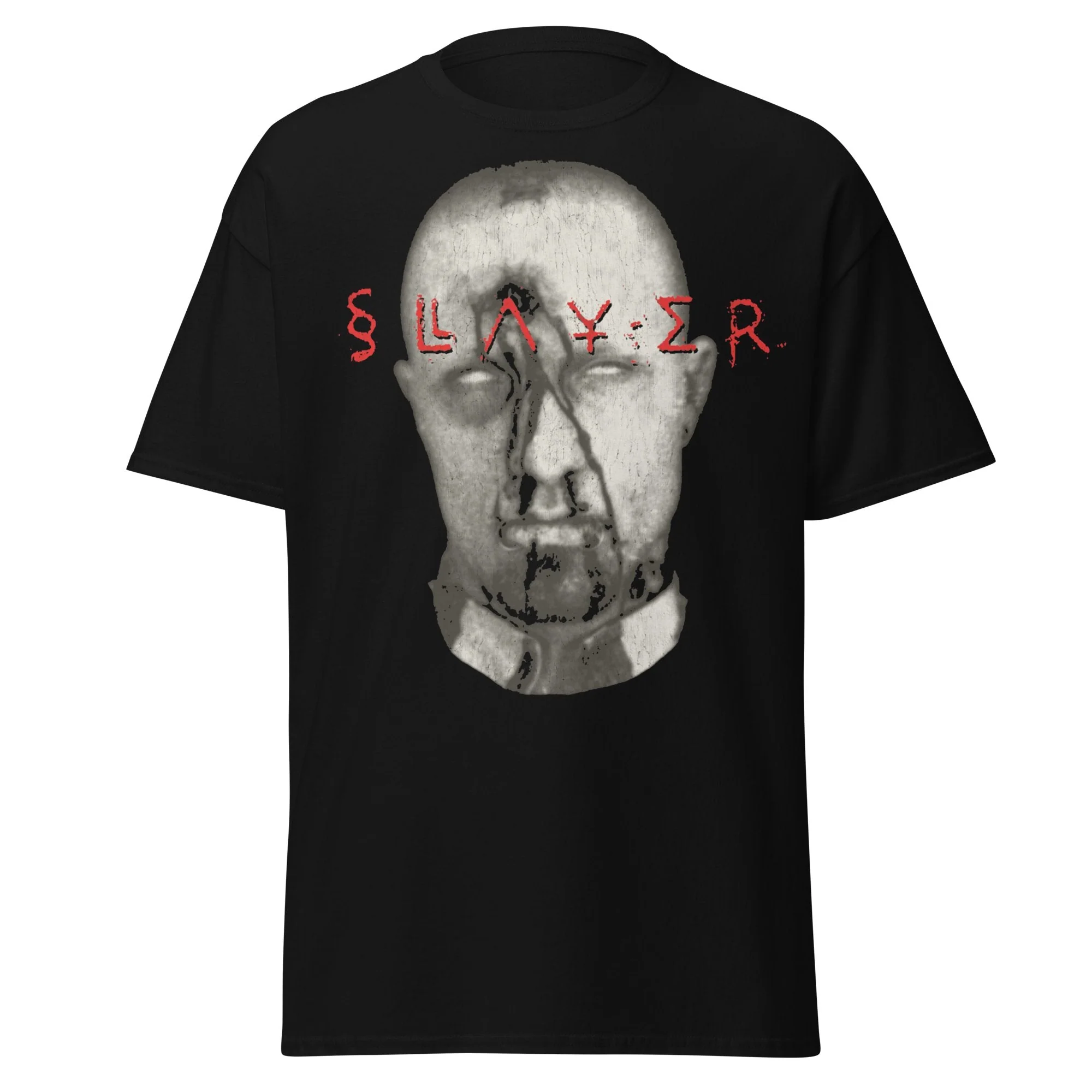 Slayer - Blank Eyes Jumbo Print T-Shirt
