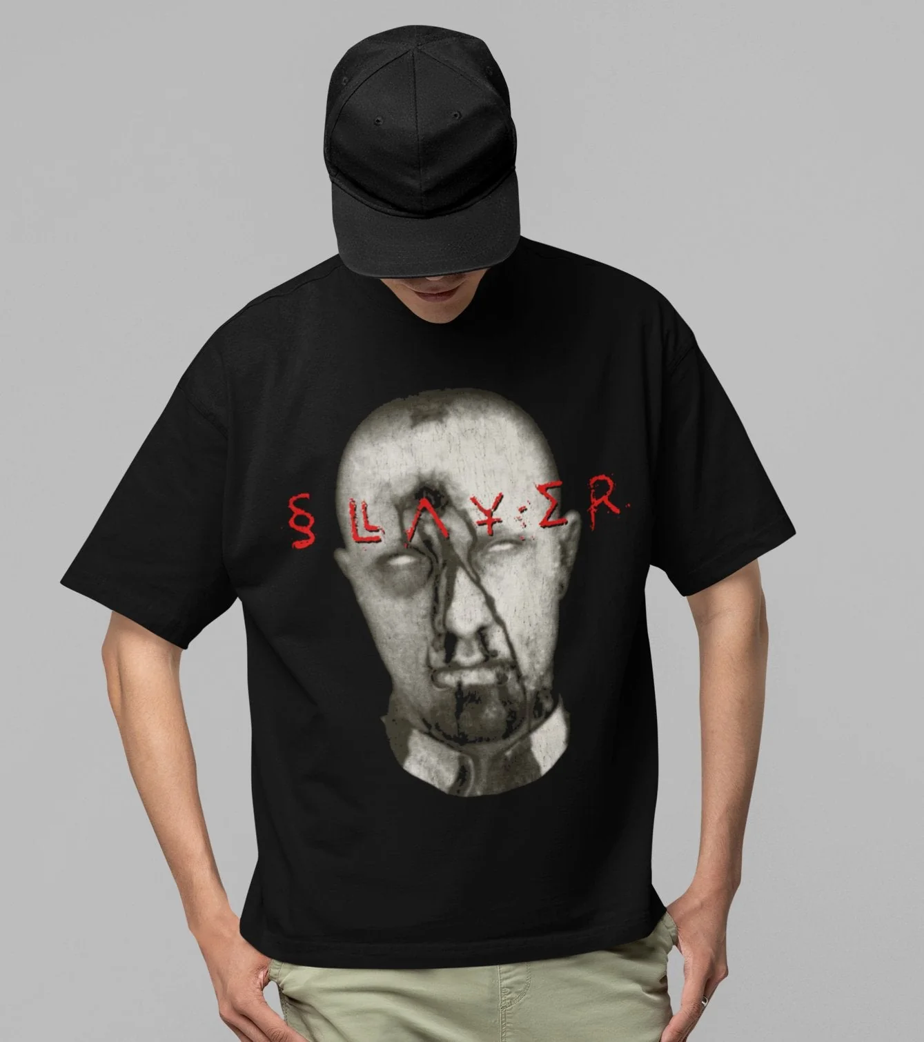 Slayer - Blank Eyes Jumbo Print T-Shirt - Image 2