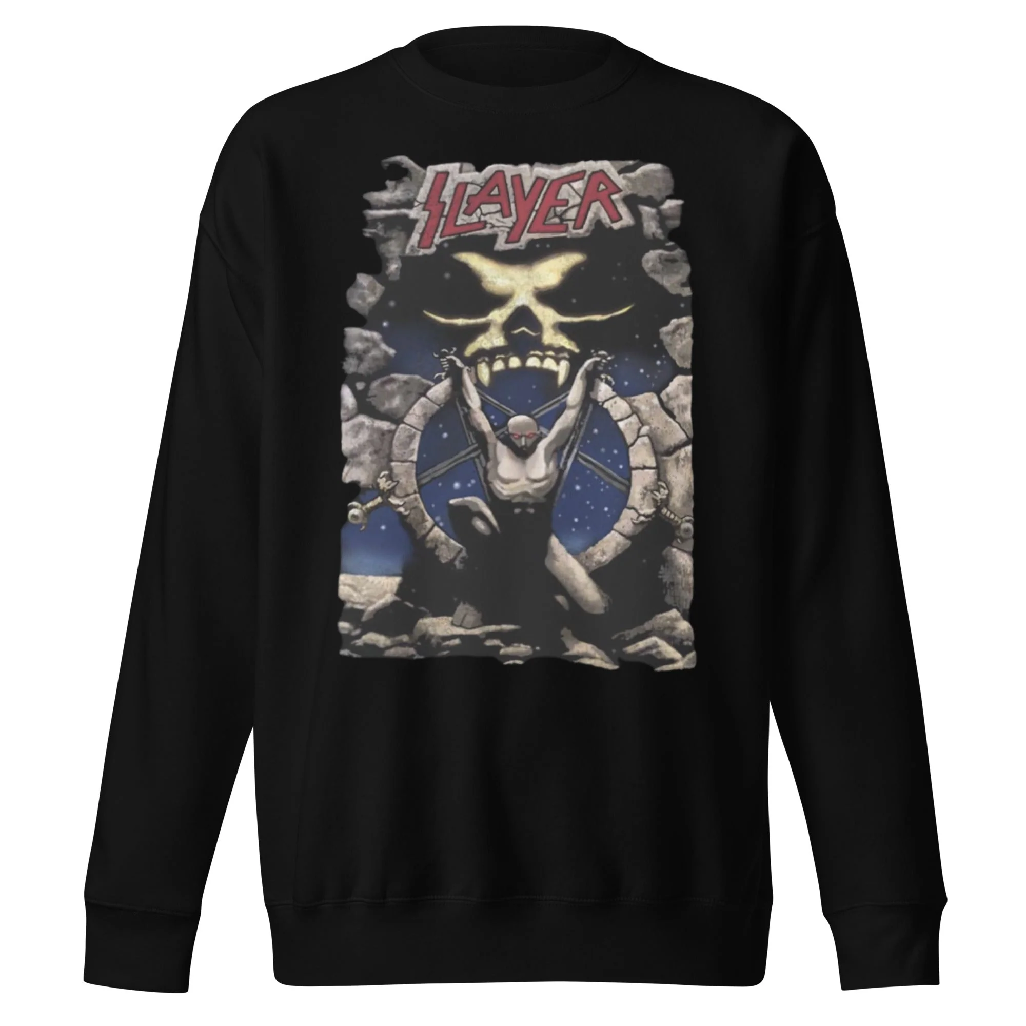 Slayer - Bow Down Jumbo Print Sweatshirt