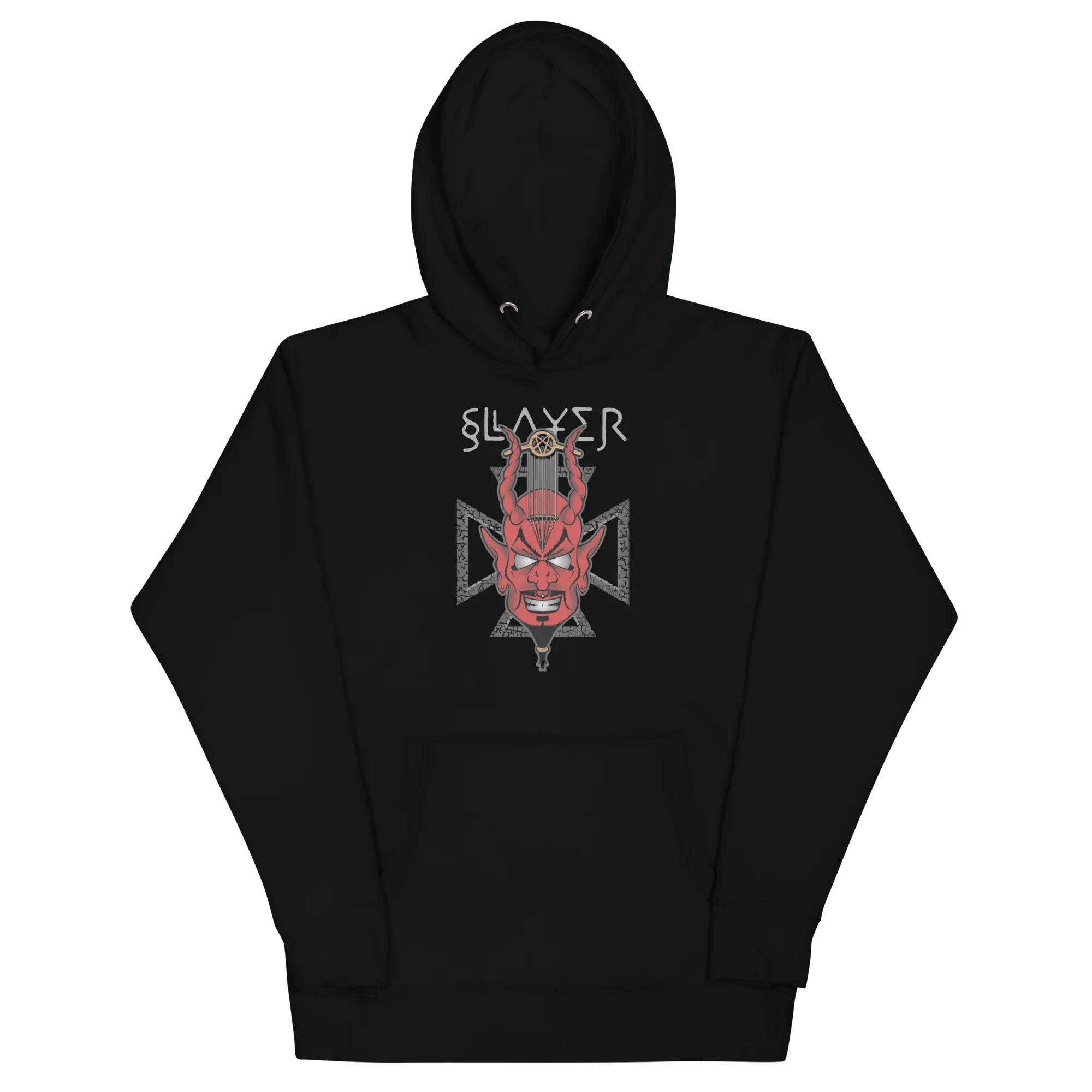 Slayer - Devil's Horns Vintage Hoodie - Image 2