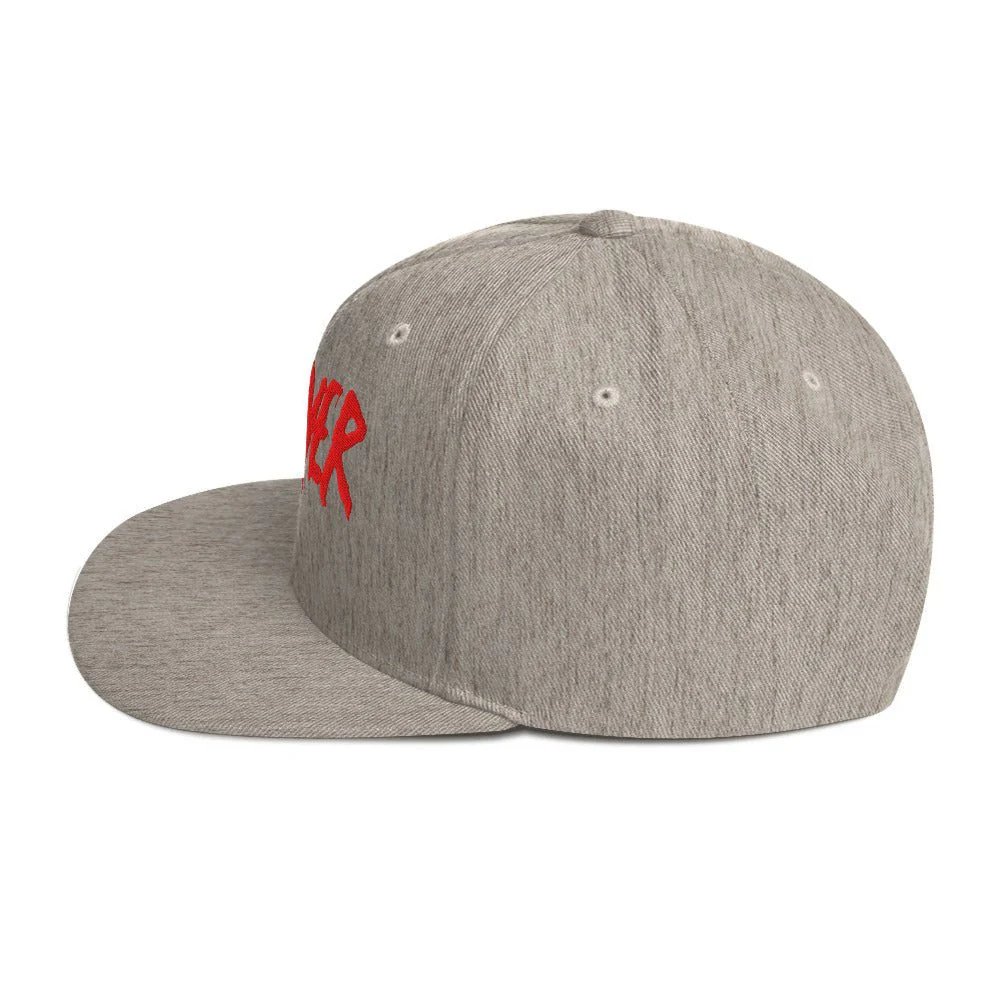 Slayer - Embroidered Logo Snapback Hat - Image 3