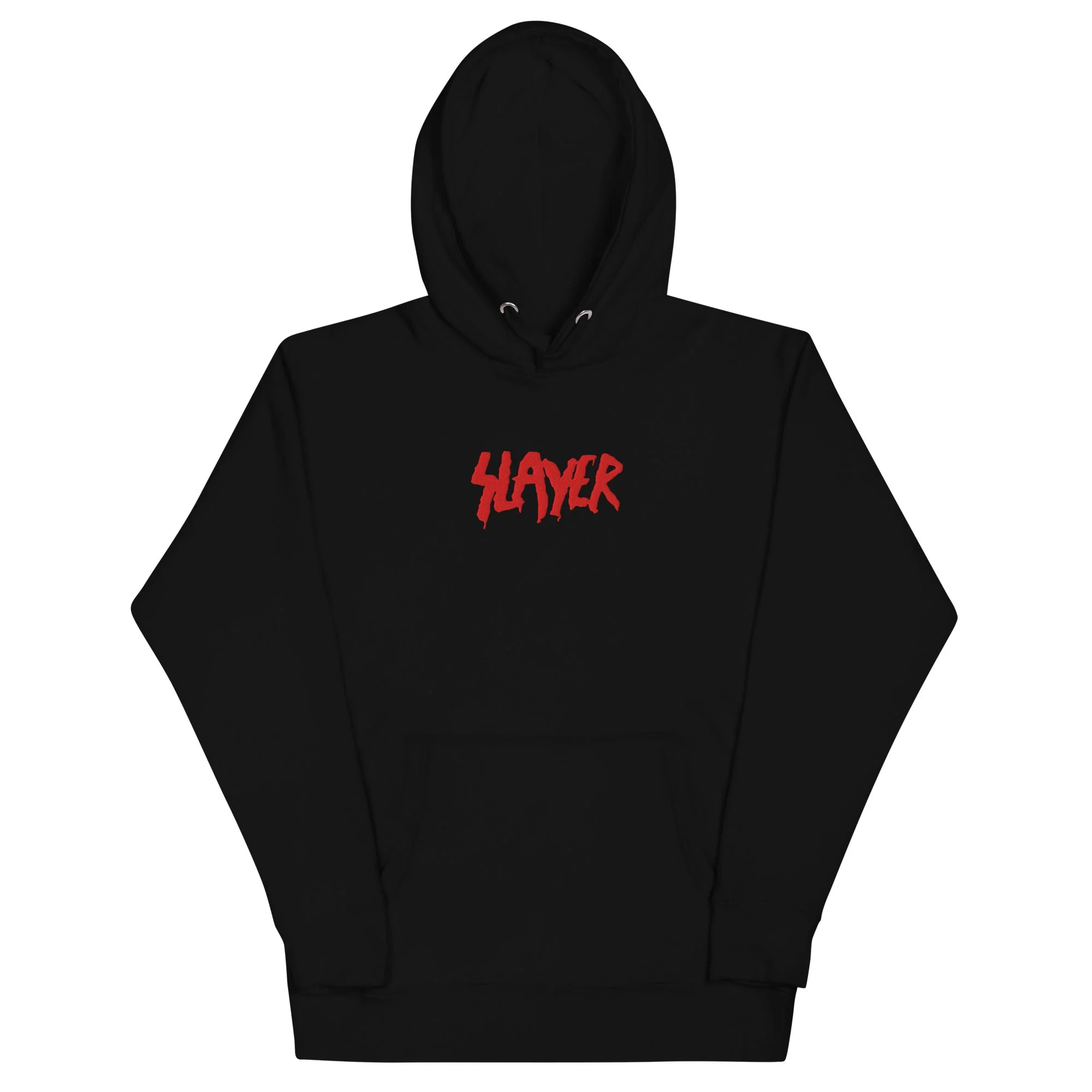 Slayer - Red Drip HD Embroidered Hoodie - Image 2