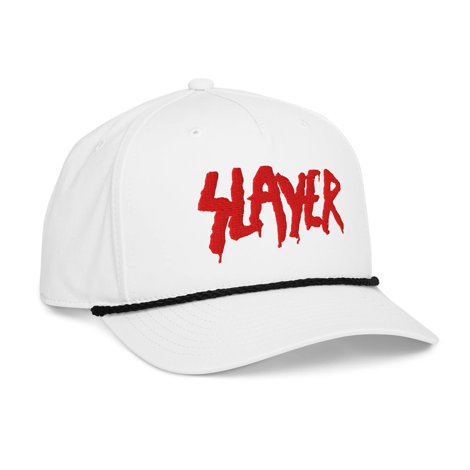 Slayer - Roped Snapback HD Embroidered Hat - Image 6