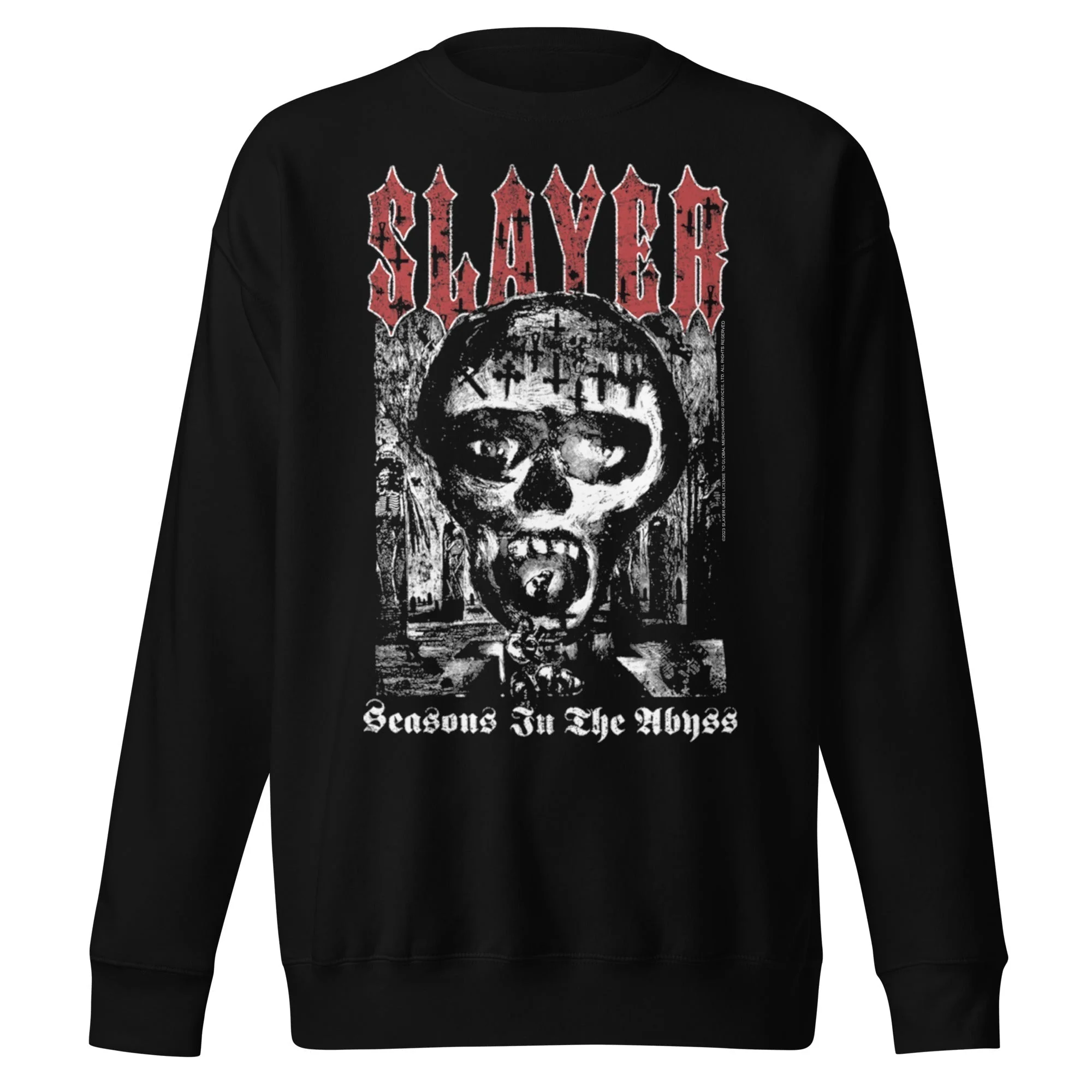 Slayer - Seasons in the Abyss Jumbo Print Sweatshirt
