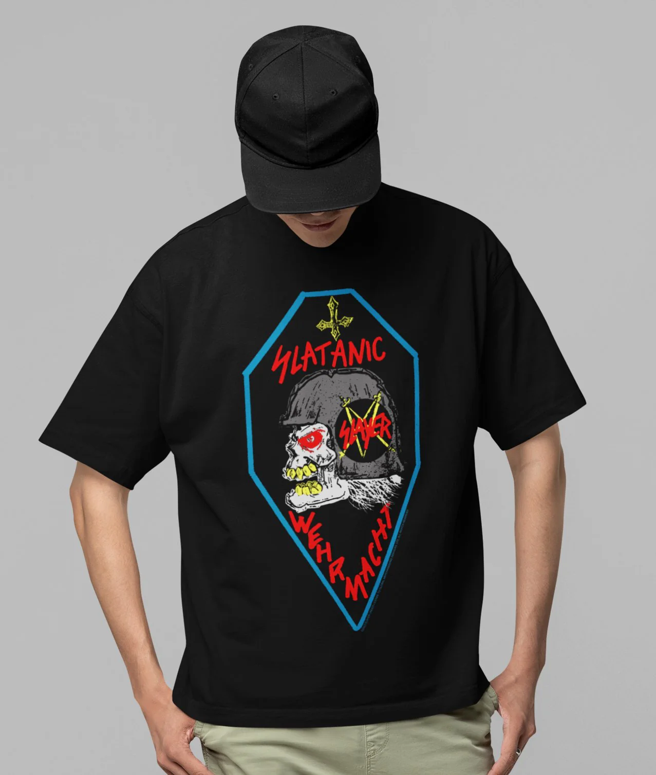 Slayer - Slaytanic Jumbo Print T-Shirt - Image 2