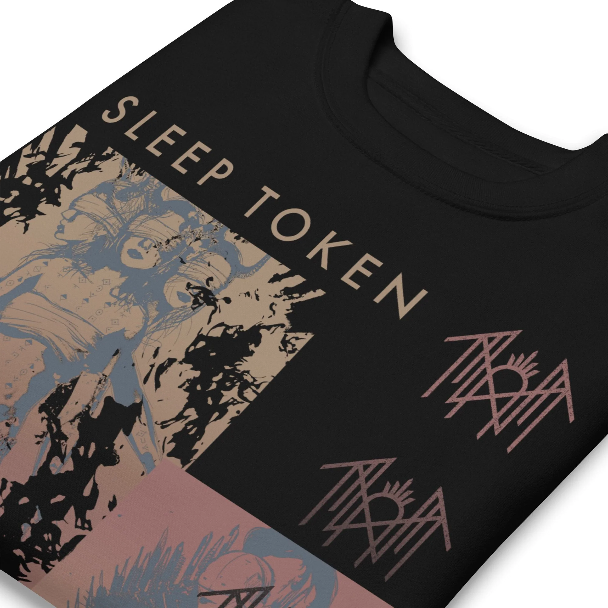 Sleep Token - Multi Hit Jumbo Print Sweatshirt - Image 2