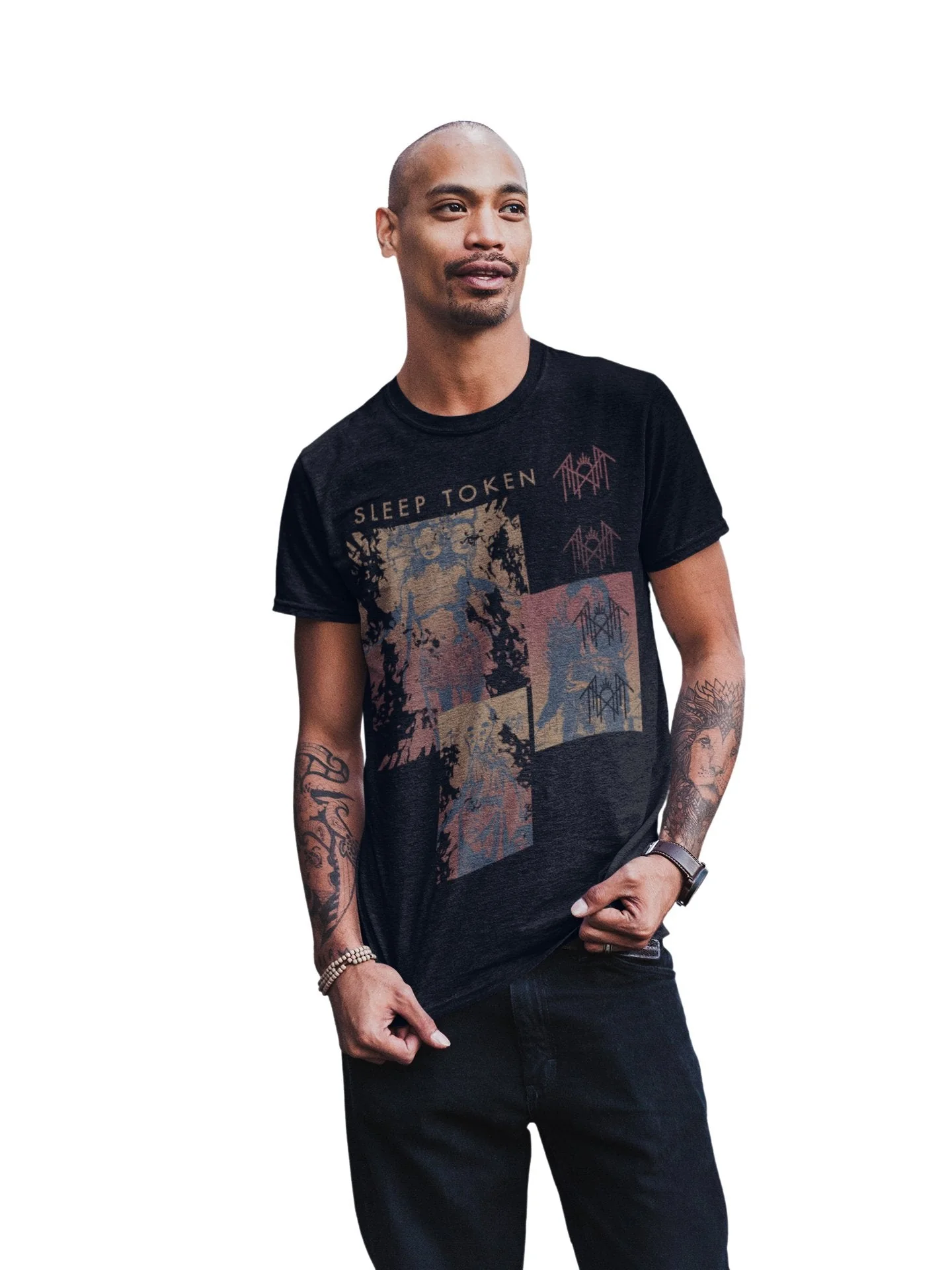 Sleep Token - Multi Hit T-Shirt - Image 2