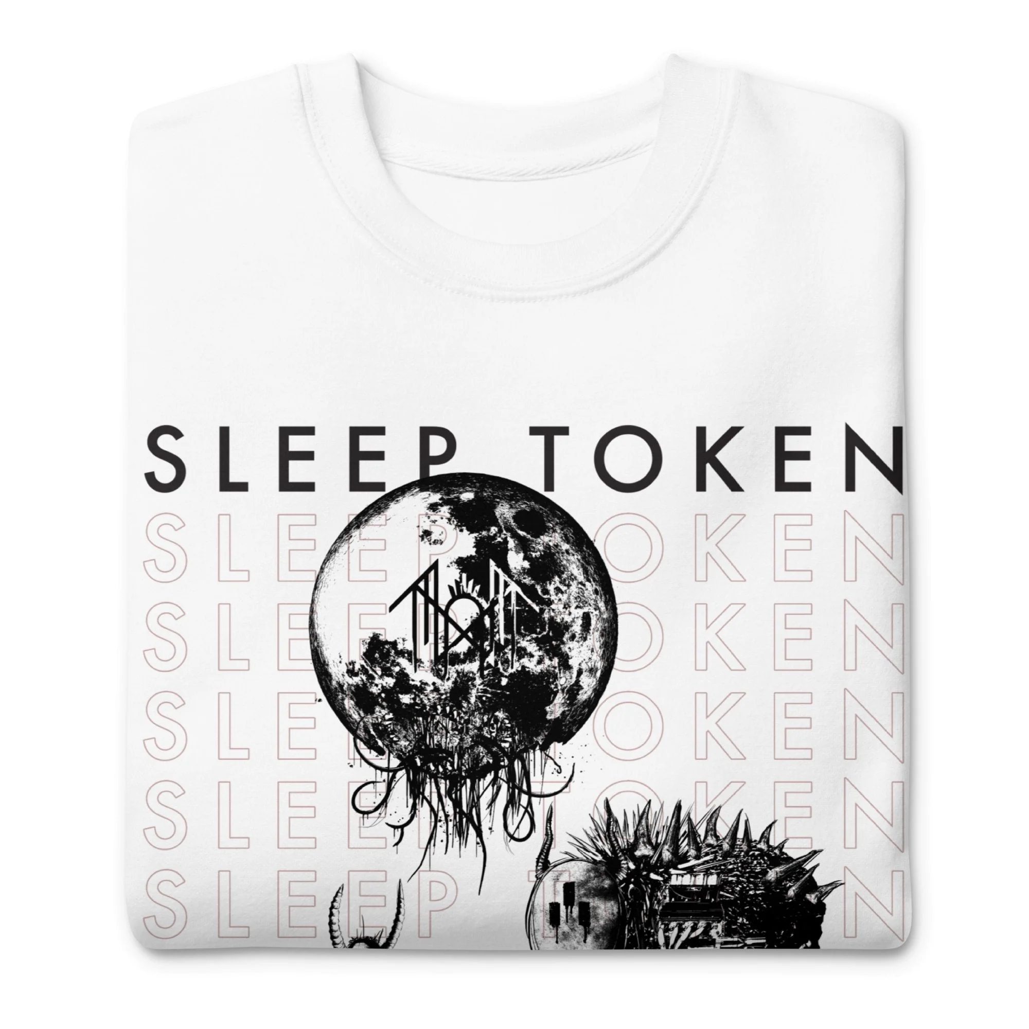 Sleep Token - Take Me Back Jumbo Print Sweatshirt - Image 3