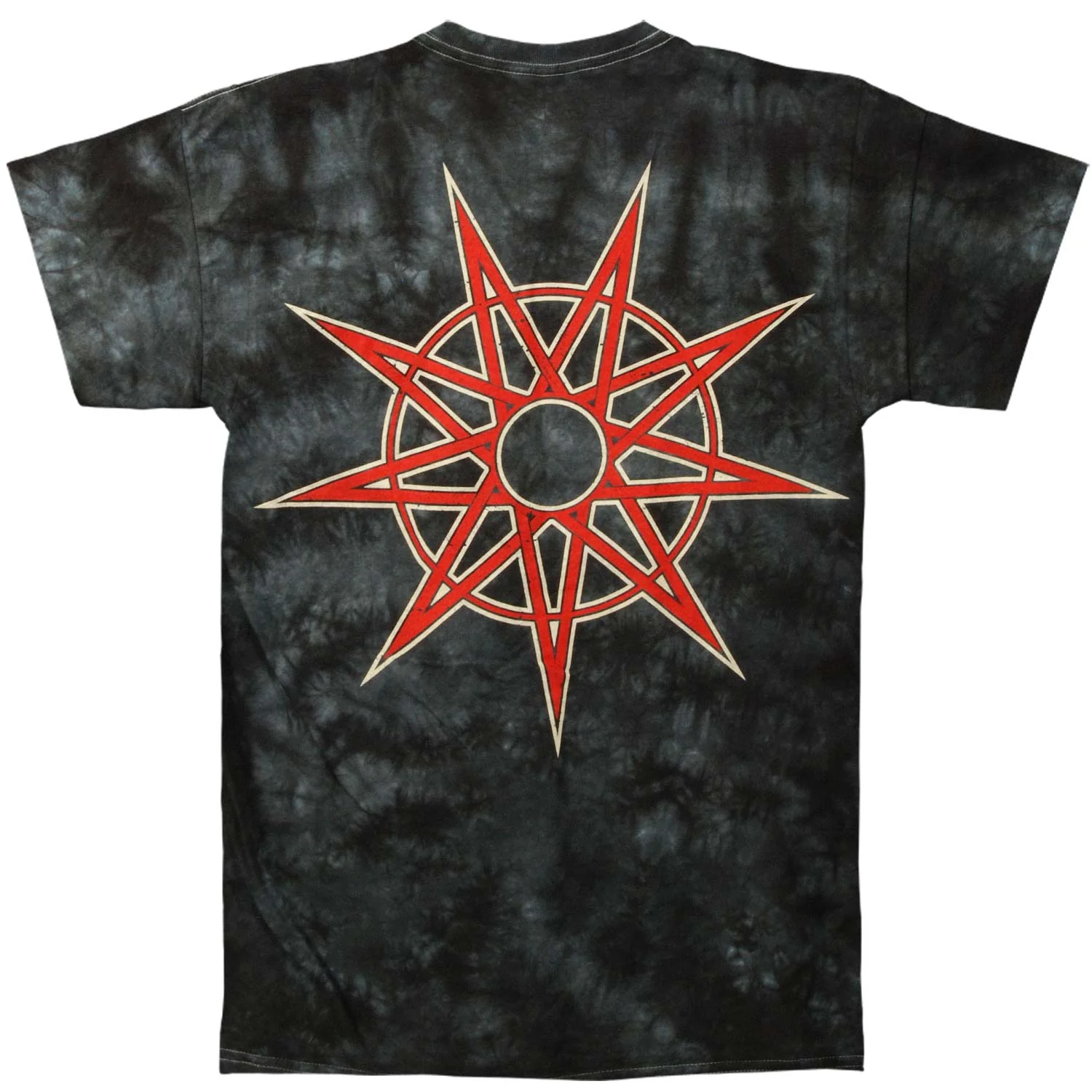 Skull Flames Tie Dye T-shirt - Image 2