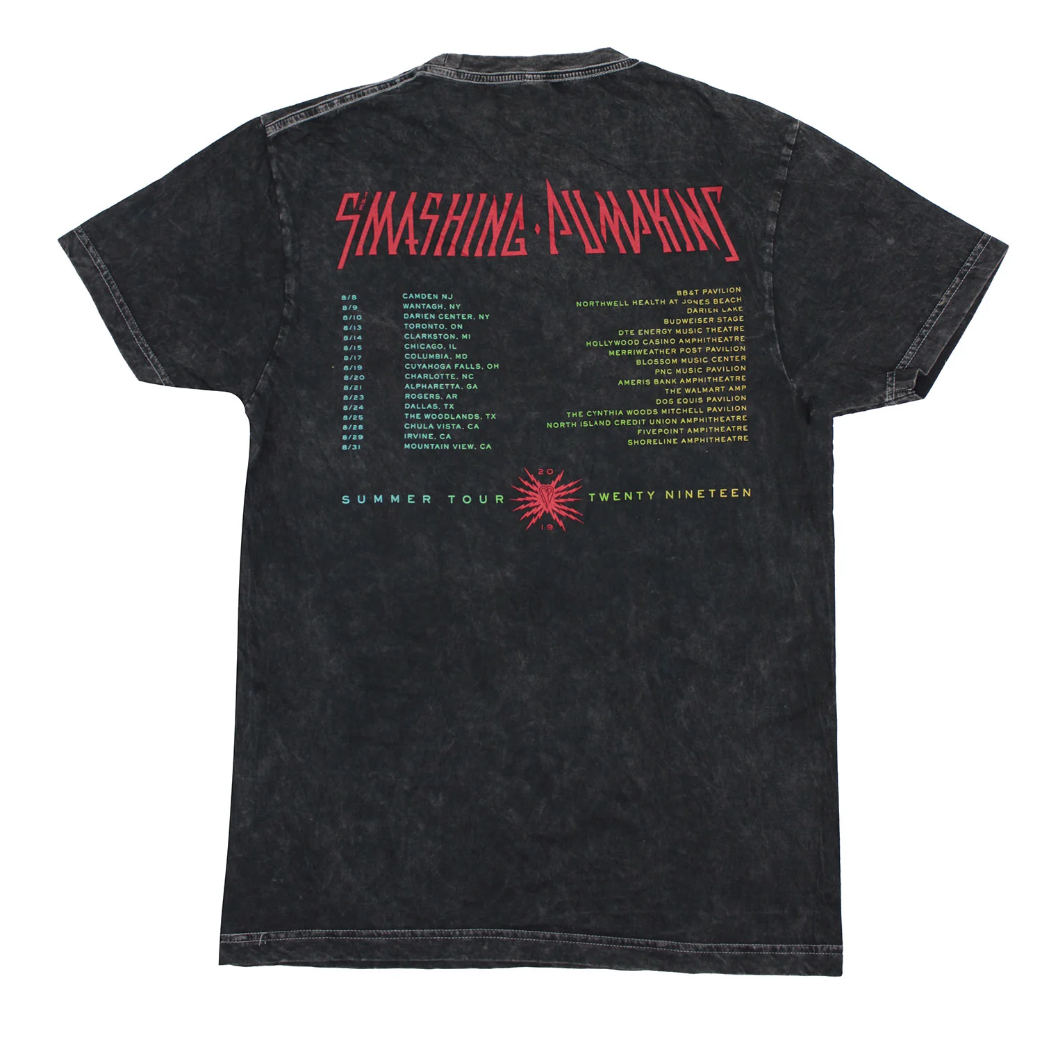 Summer Tour 2019 Vintage T-shirt - Image 2