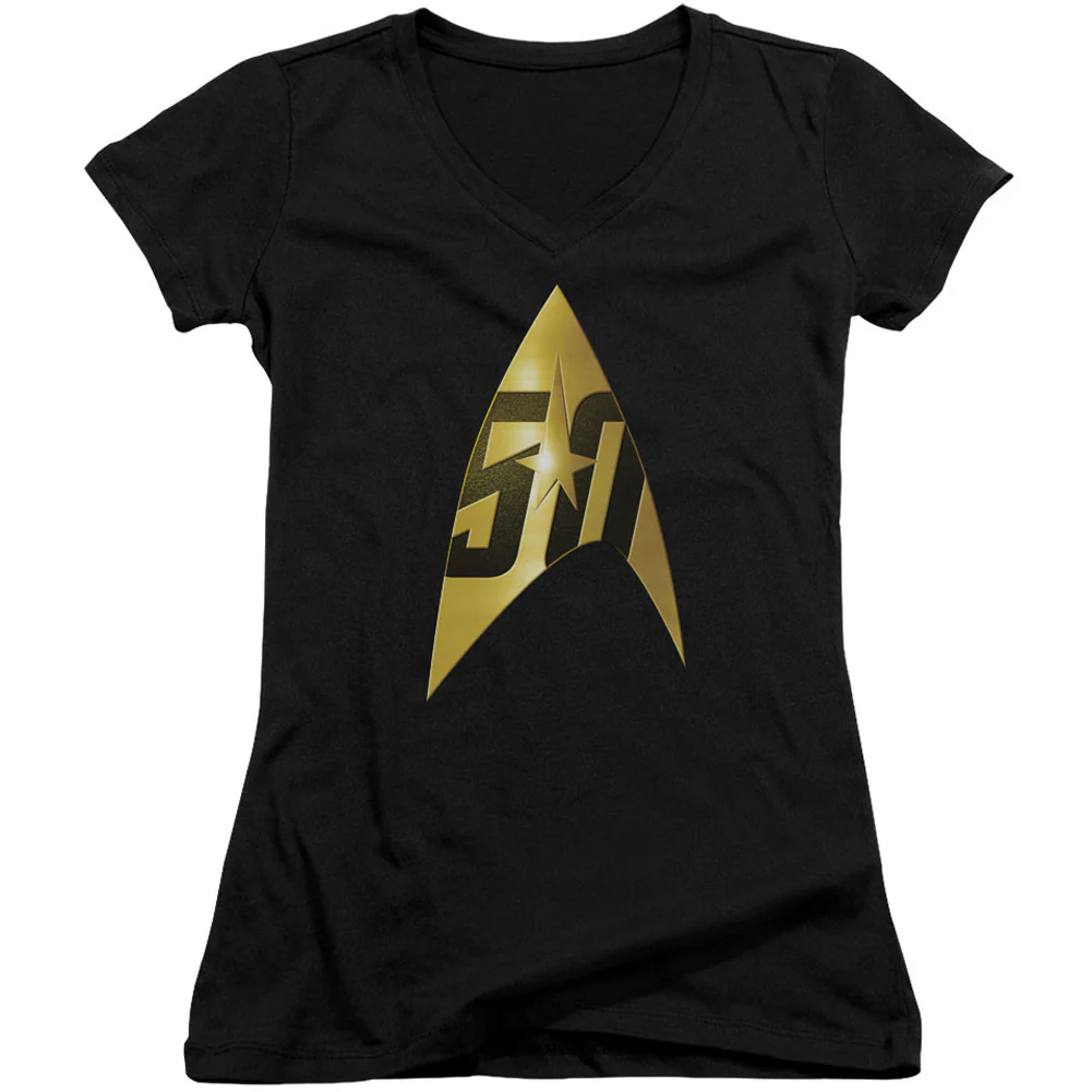 50th Anniversary Delta V-Neck Junior Top