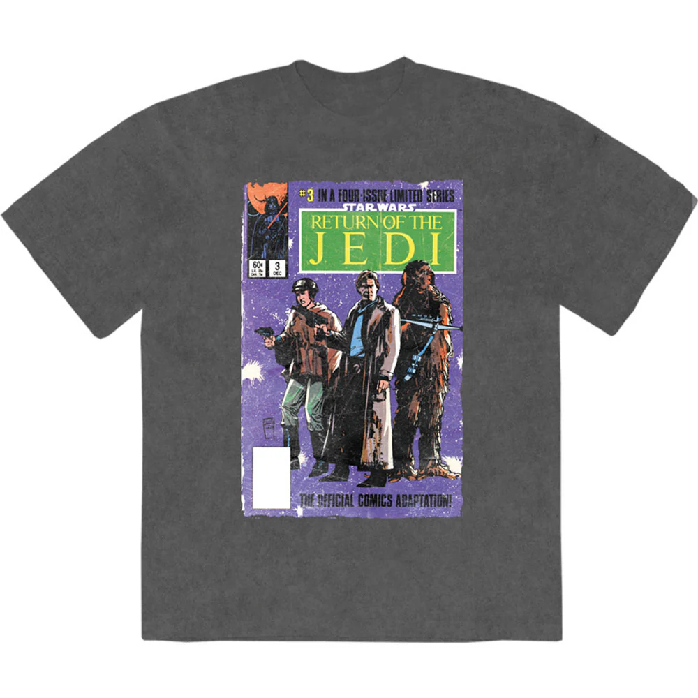 Return Of The Jedi Comic Stone Wash T-shirt