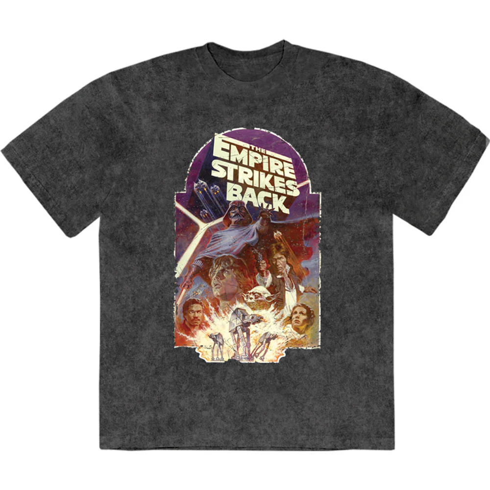 The Empire Strikes Back Explosion Stone Wash T-shirt