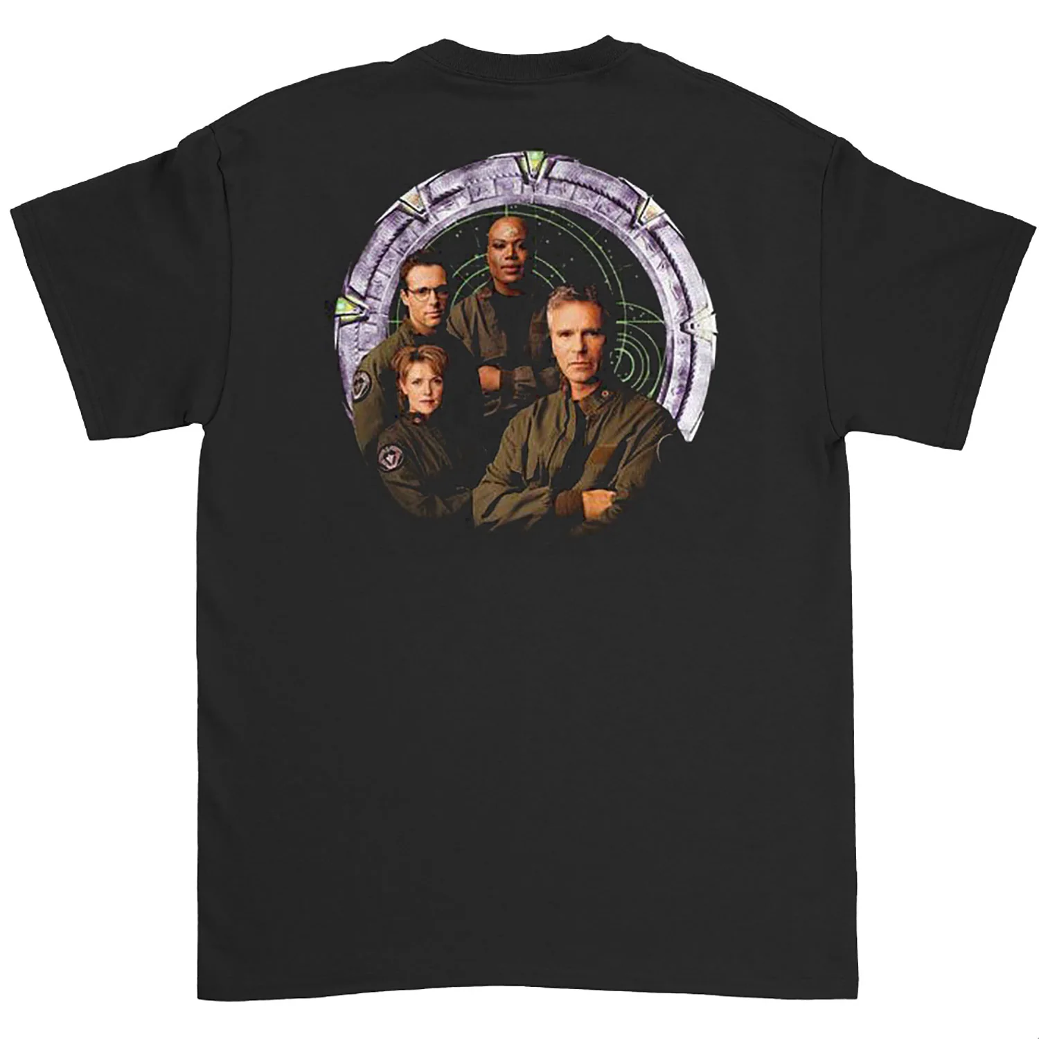 Stargate Cast And Gate Front And Back T-shirt - Image 2