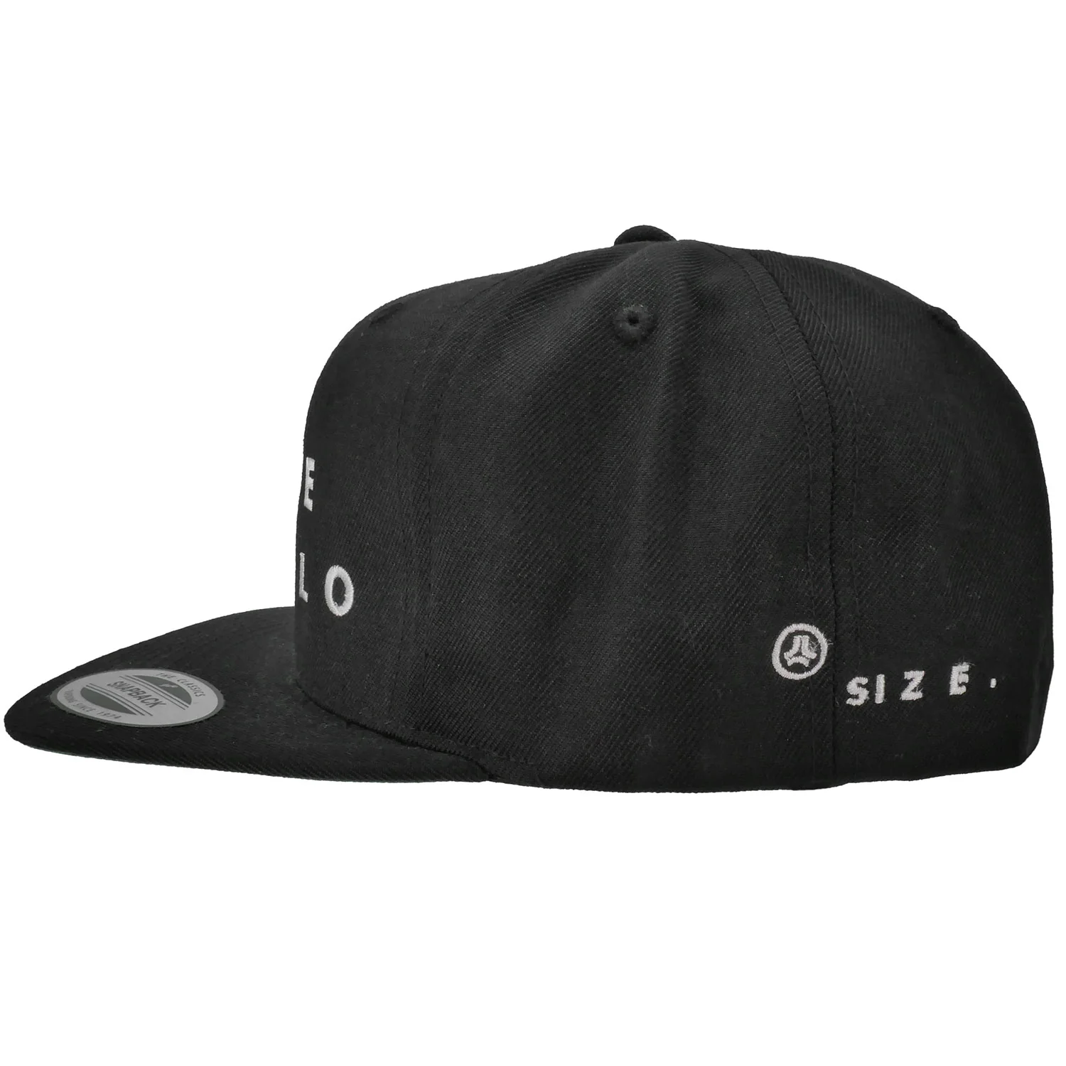SIZE . Snapback Baseball Cap - Image 3
