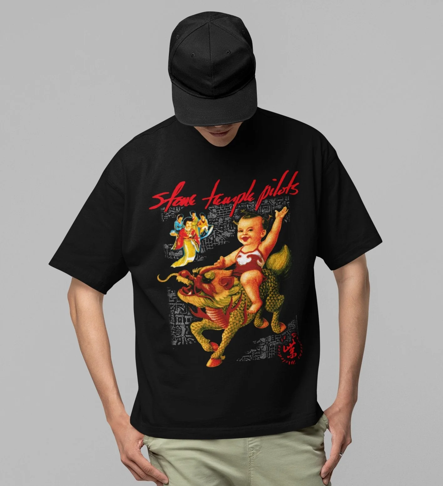Stone Temple Pilots - Purple Jumbo Print T-Shirt - Image 2
