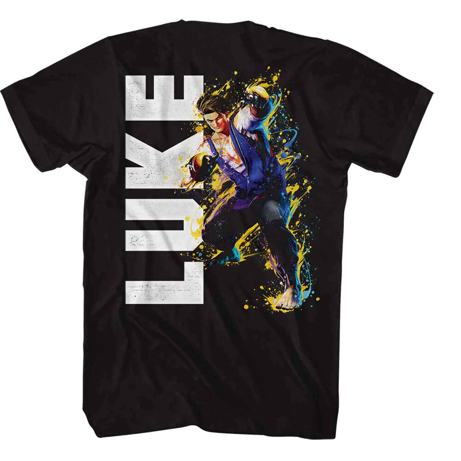 Street Fighter Luke Character T-shirt - Image 2