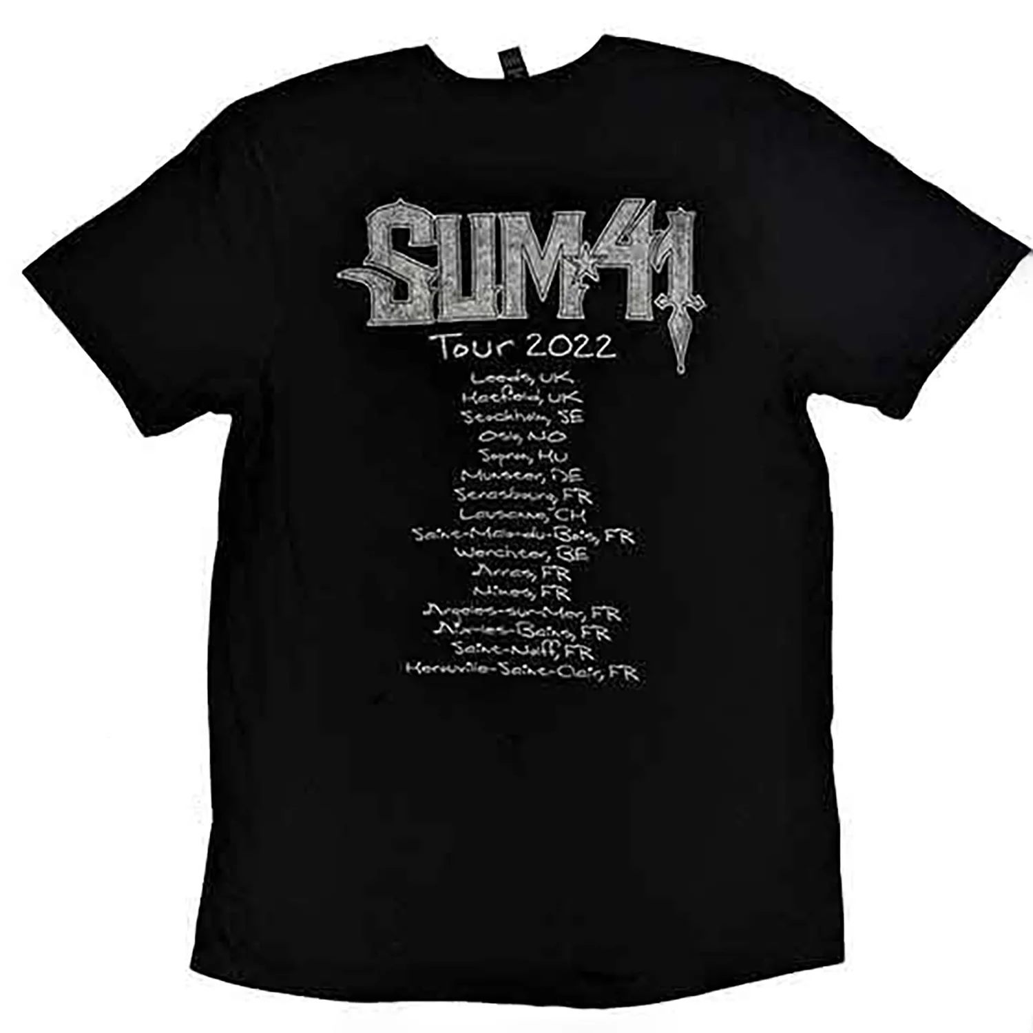 Band Photo European Tour 2022 T-shirt - Image 2