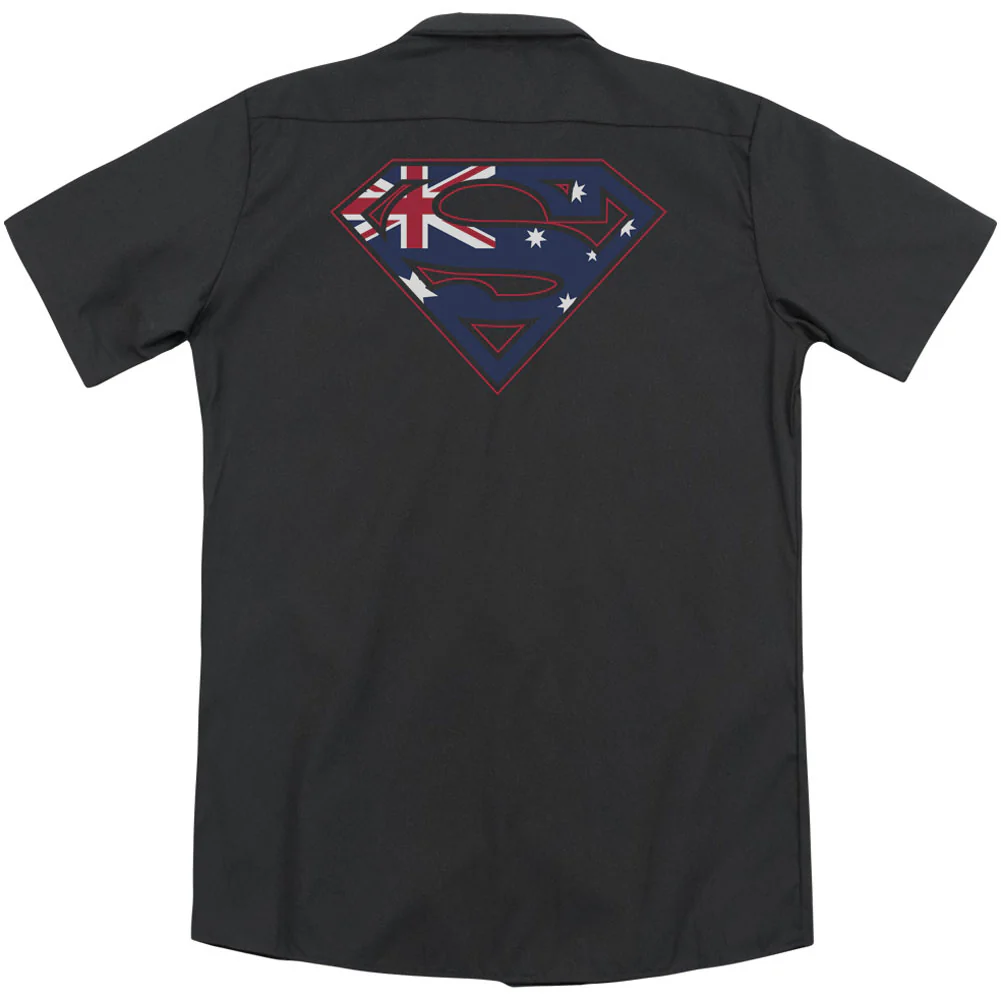 Australian Shield (Back Print) Workshirt - Image 2